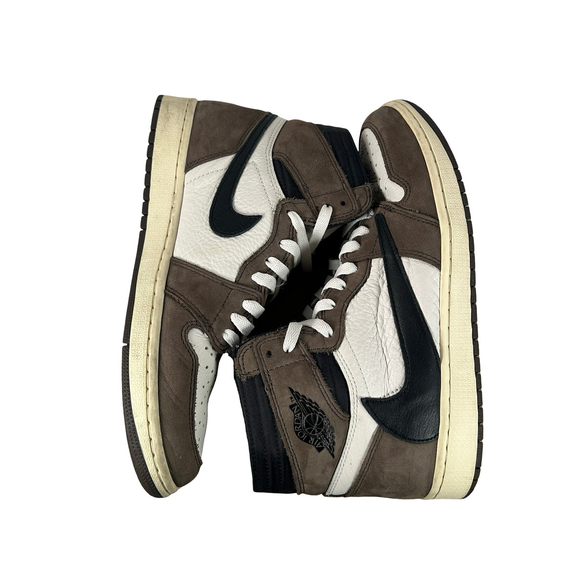 CD4487 100 Jordan 1 Retro High OG SP Travis Scott Mocha [USED] - 9.5 M (Used4)