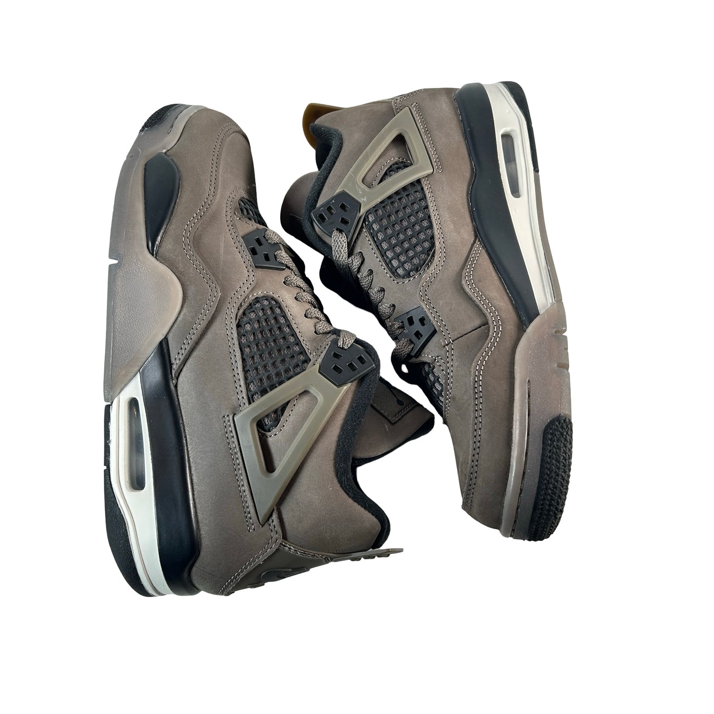 IB4171 200 Jordan 4 Retro OG Cave Stone (GS) [USED] - 7 Y (Used)