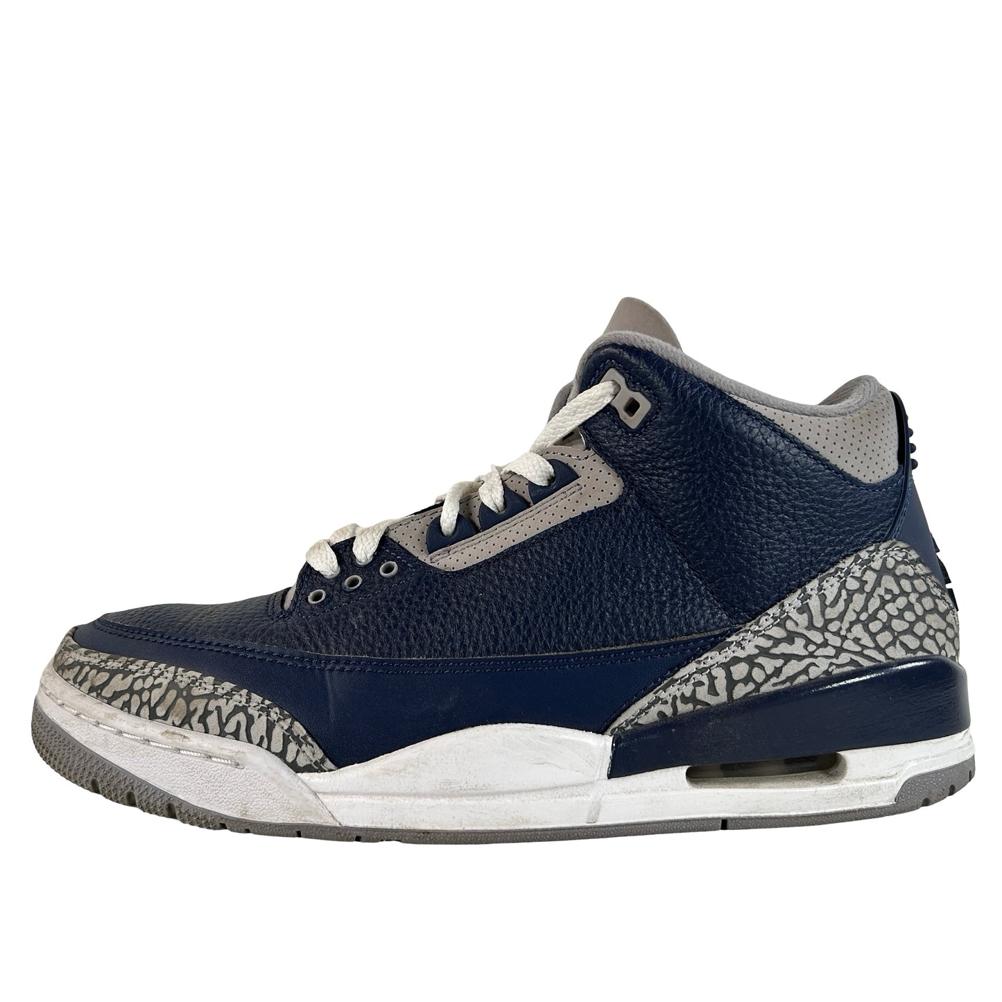 CT8532 401 Jordan 3 Georgetown [USED] - 10 M (Used) (No Box)