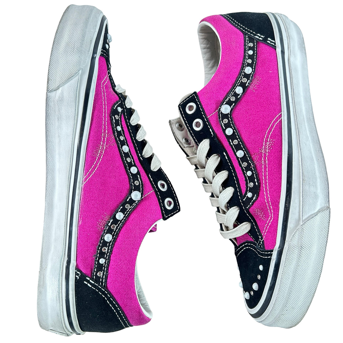 VN000E8VHLE1 Vans OTW Old Skool 36 Pearlized Pack Pink Black [USED] - 10 M (Used)