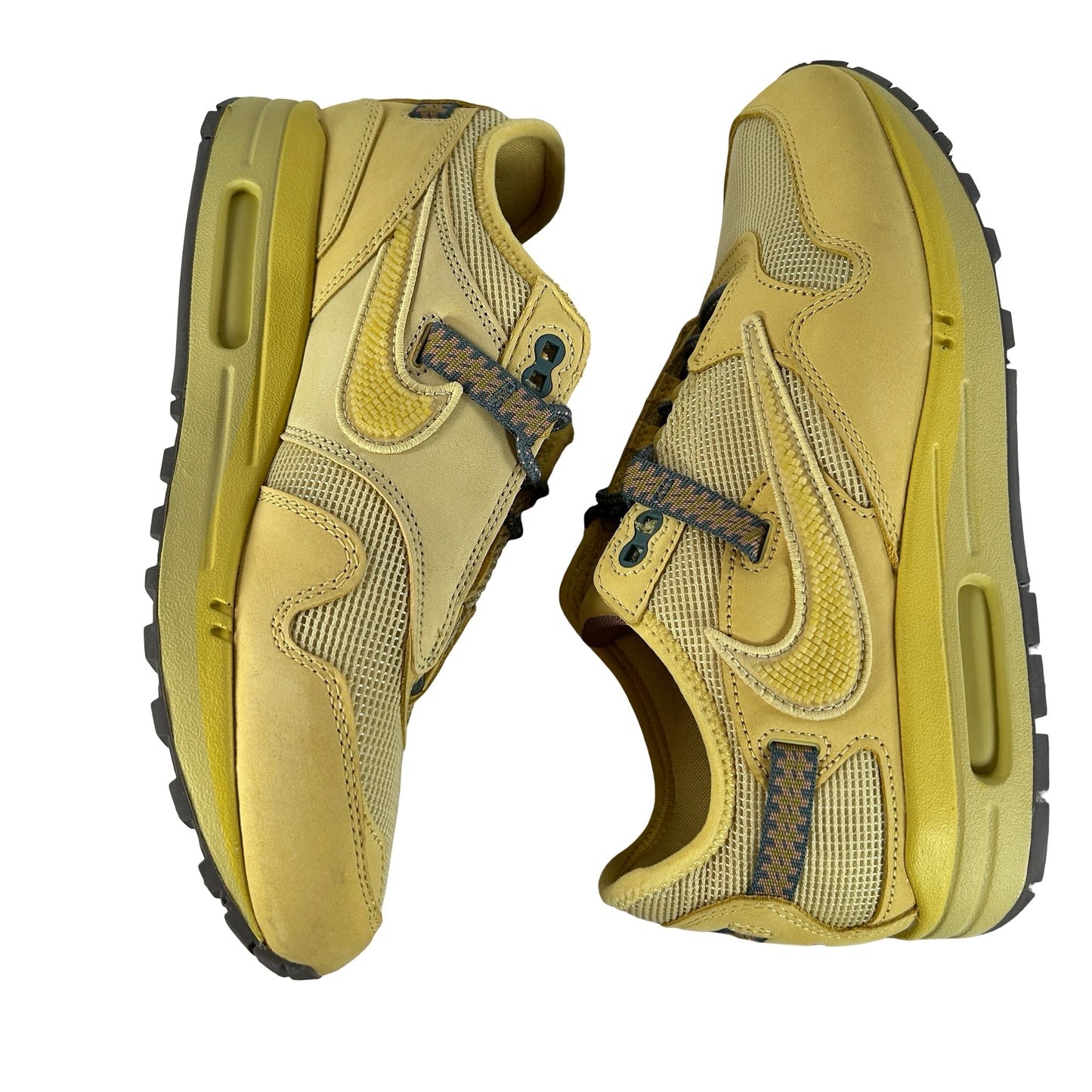 DO9392 700 Nike Air Max 1 Travis Scott Cactus Jack Saturn Gold [USED] - 8.5 M (Used2)