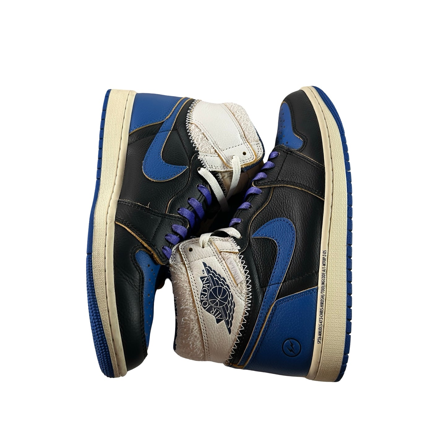 IO7847 001 Jordan 1 Retro High OG SP Fragment x Union LA Sport Royal [USED] - 8 M (Used)