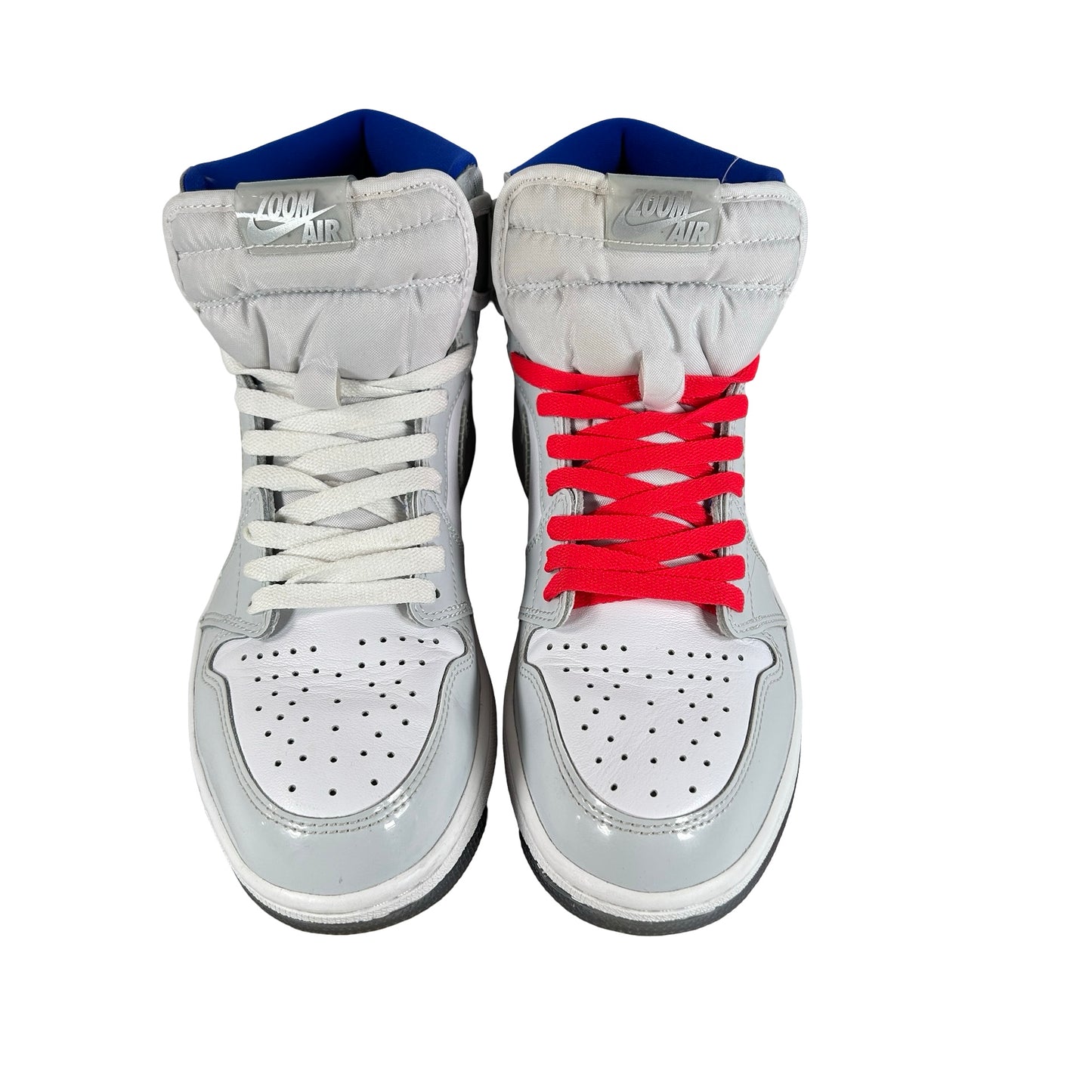 CK6637 104 Jordan 1 Retro High Zoom White Racer Blue [USED] - 9.5 M (Used) (No Box)