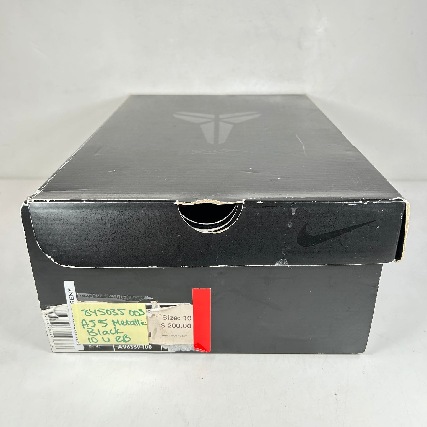 845035 003 Jordan 5 Retro Black Metallic (2016) [USED] - 10 M (Used) (Replace Box)