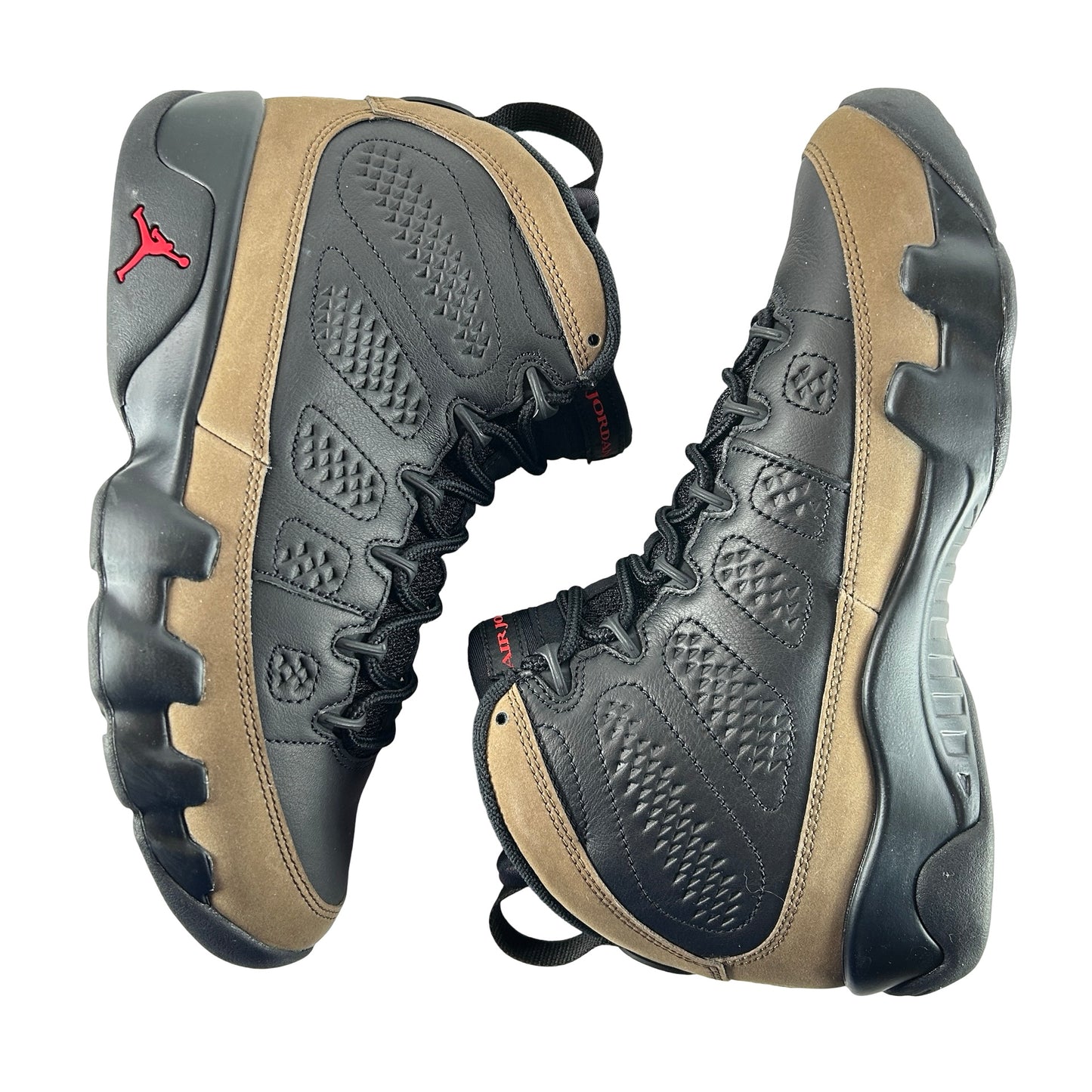 HV4794 030 Air Jordan 9 Retro Olive (2024) [USED] - 7 M (Used)