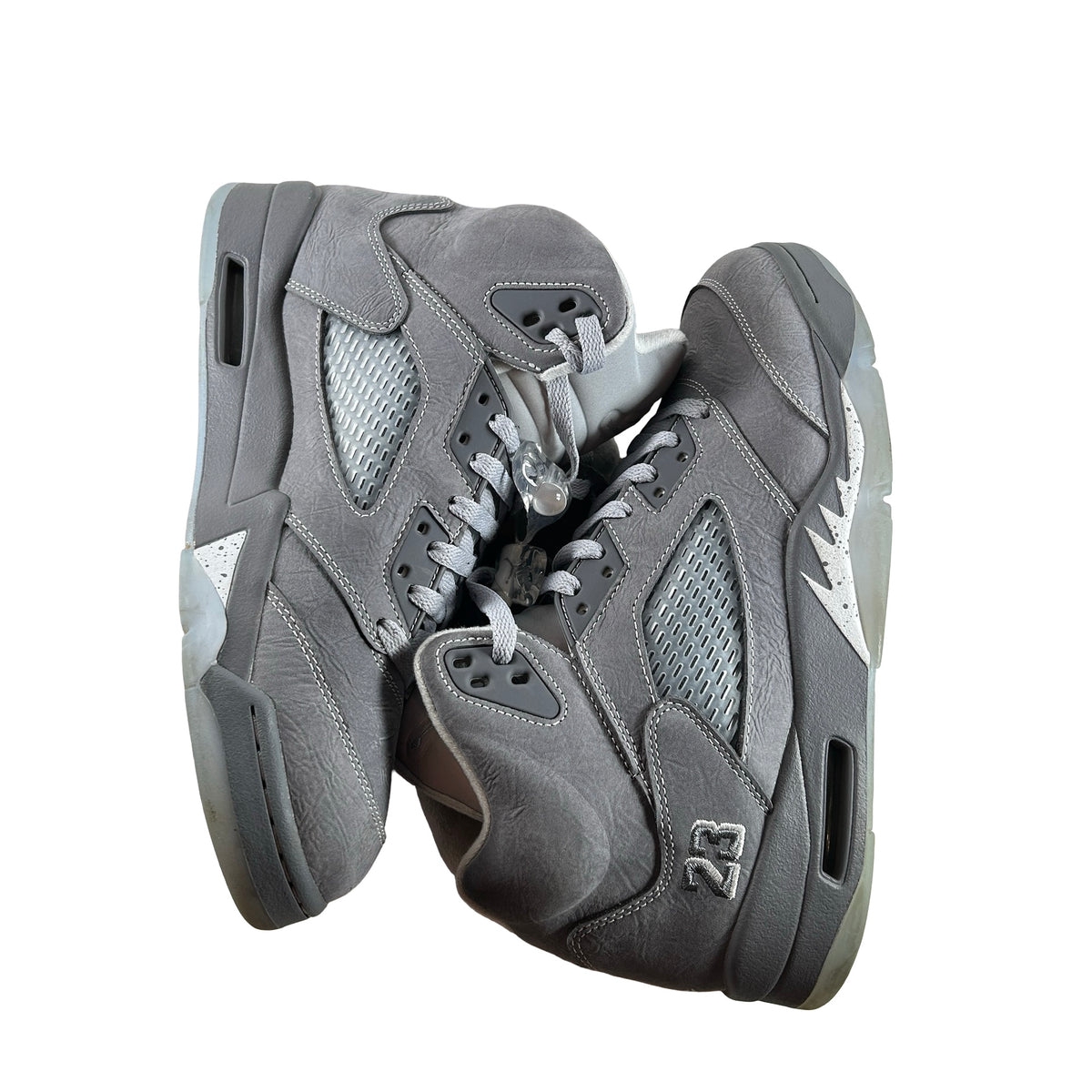 DD0587 002 Jordan 5 Retro Wolf Grey (2026) [USED] - 10 M (Used9)
