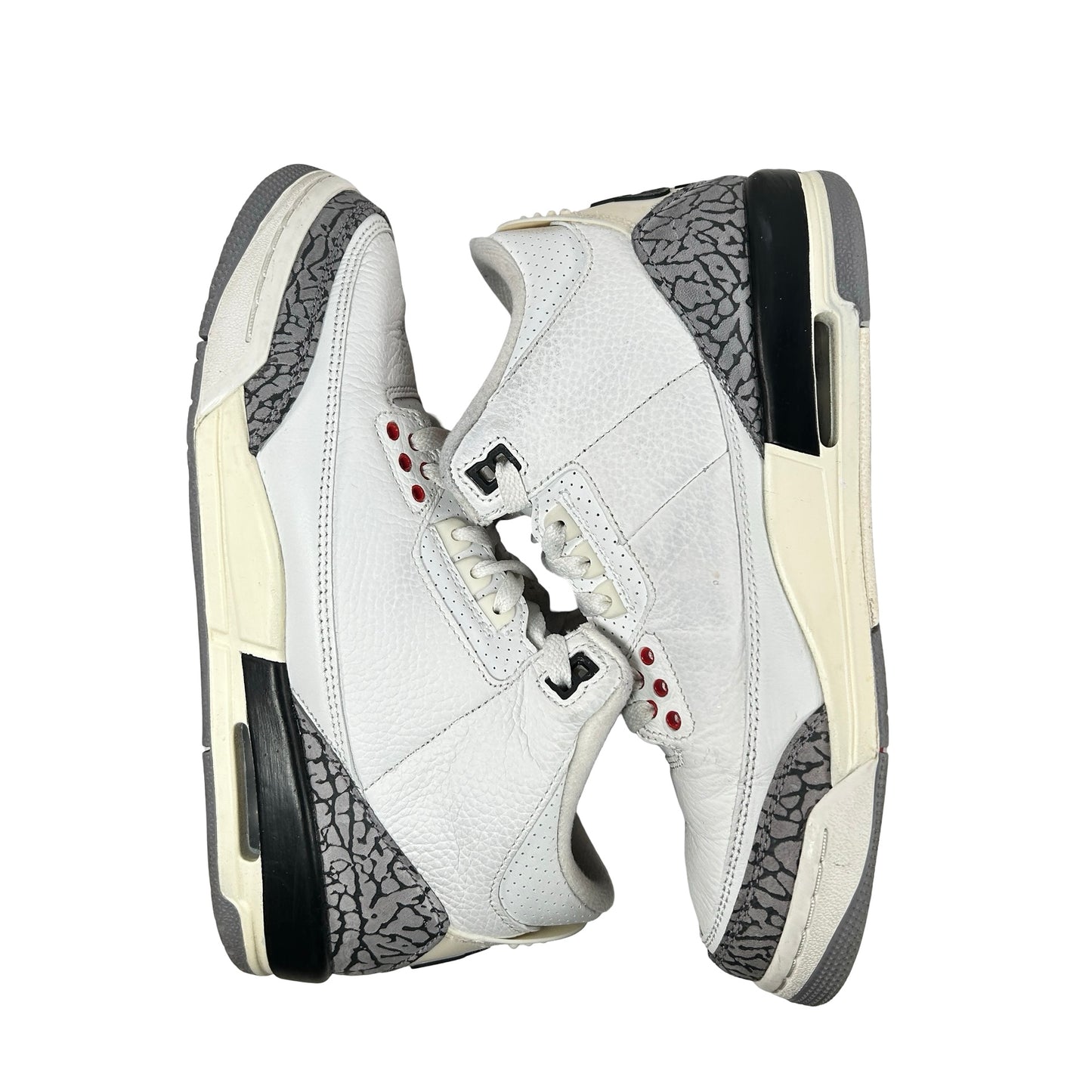 DM0967 100 Jordan 3 Retro White Cement Reimagined (GS) [USED] - 7 Y (Used6)