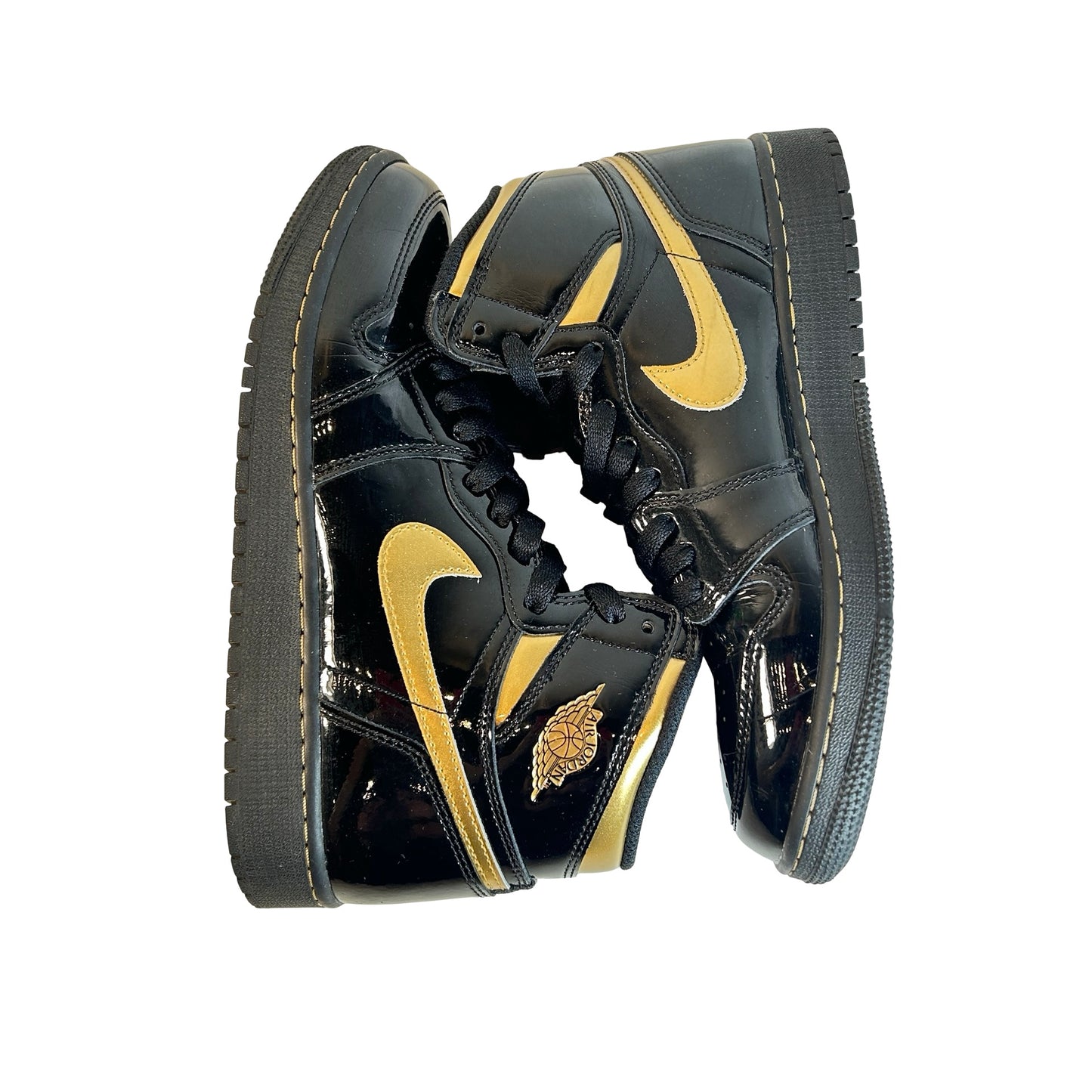 575441 032 Jordan 1 Negro Metálico Oro 2020