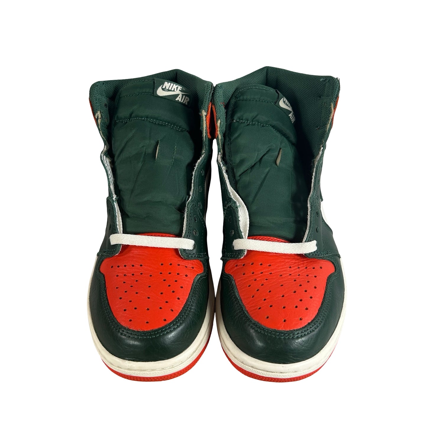 AV3905 138 Jordan 1 Retro High SoleFly Art Basel Sail [USED] - 9.5 M (Used)