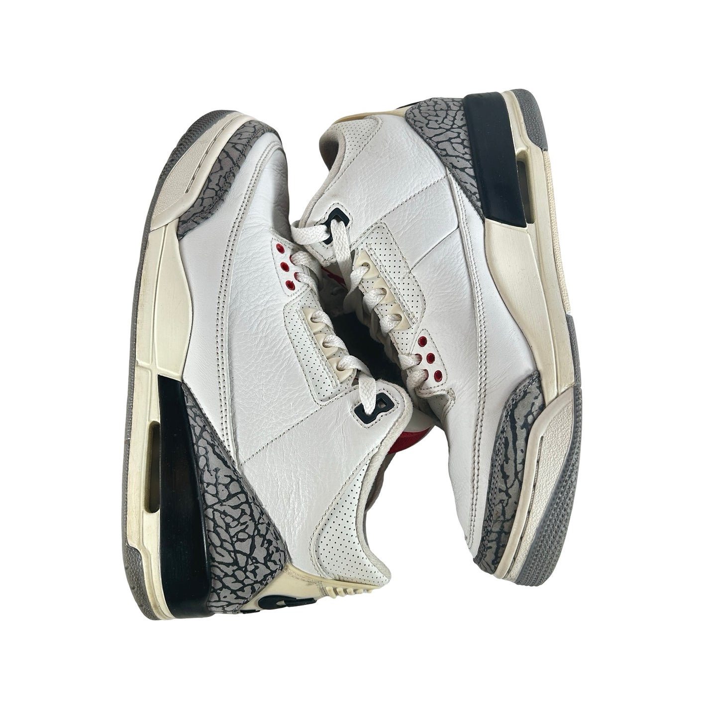 DN3707 100 Jordan 3 Retro White Cement Reimagined [USED] - 8 M (Used19)