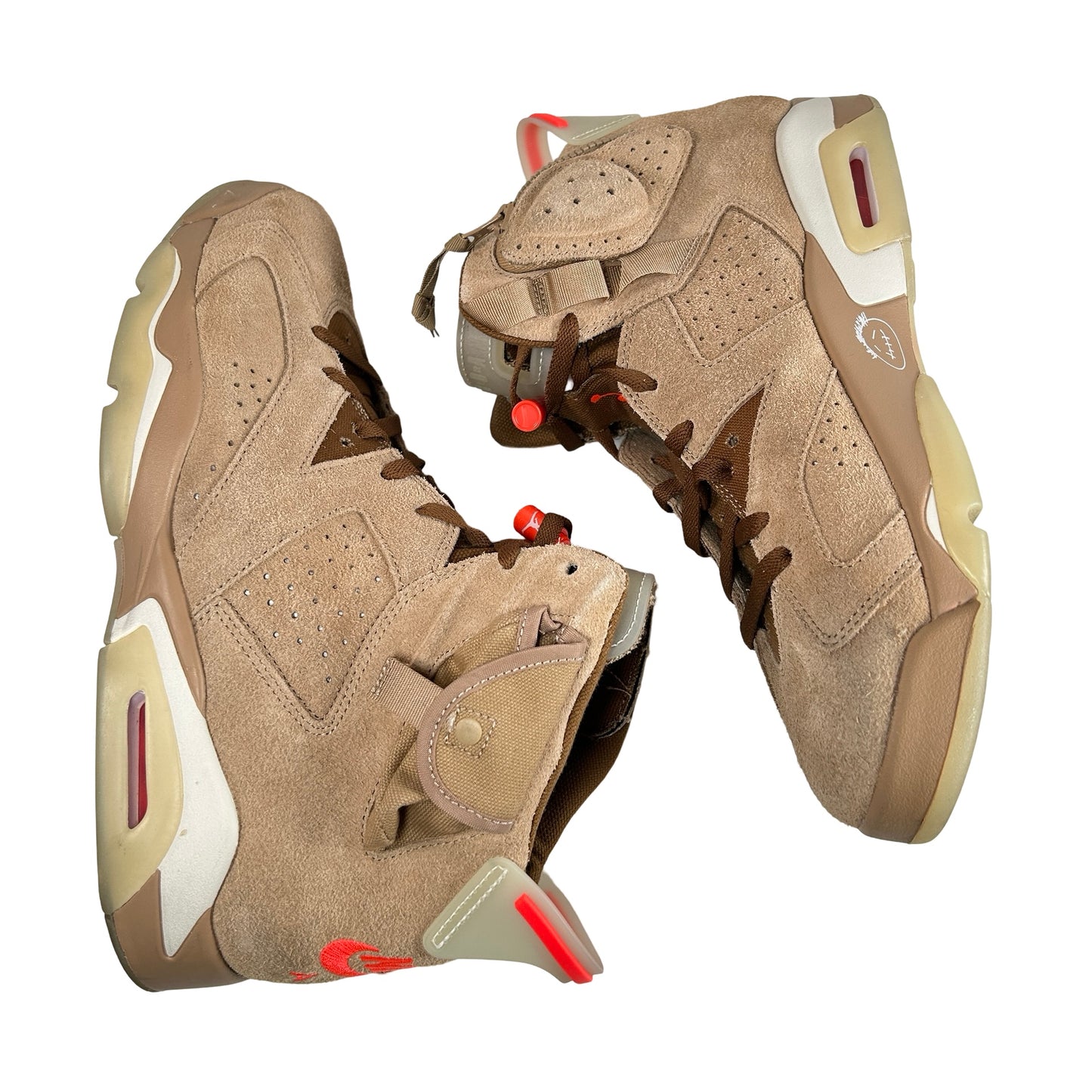 DH0690 200 Jordan 6 Retro Travis Scott British Khaki [USED] - 13 M (Used4)