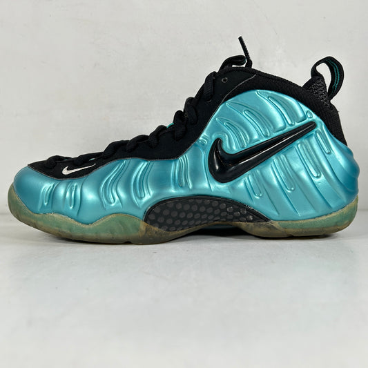 624041 410 Nike Air Foamposite Pro Electric Blue [USED] - 8 M (Used) (No Box)