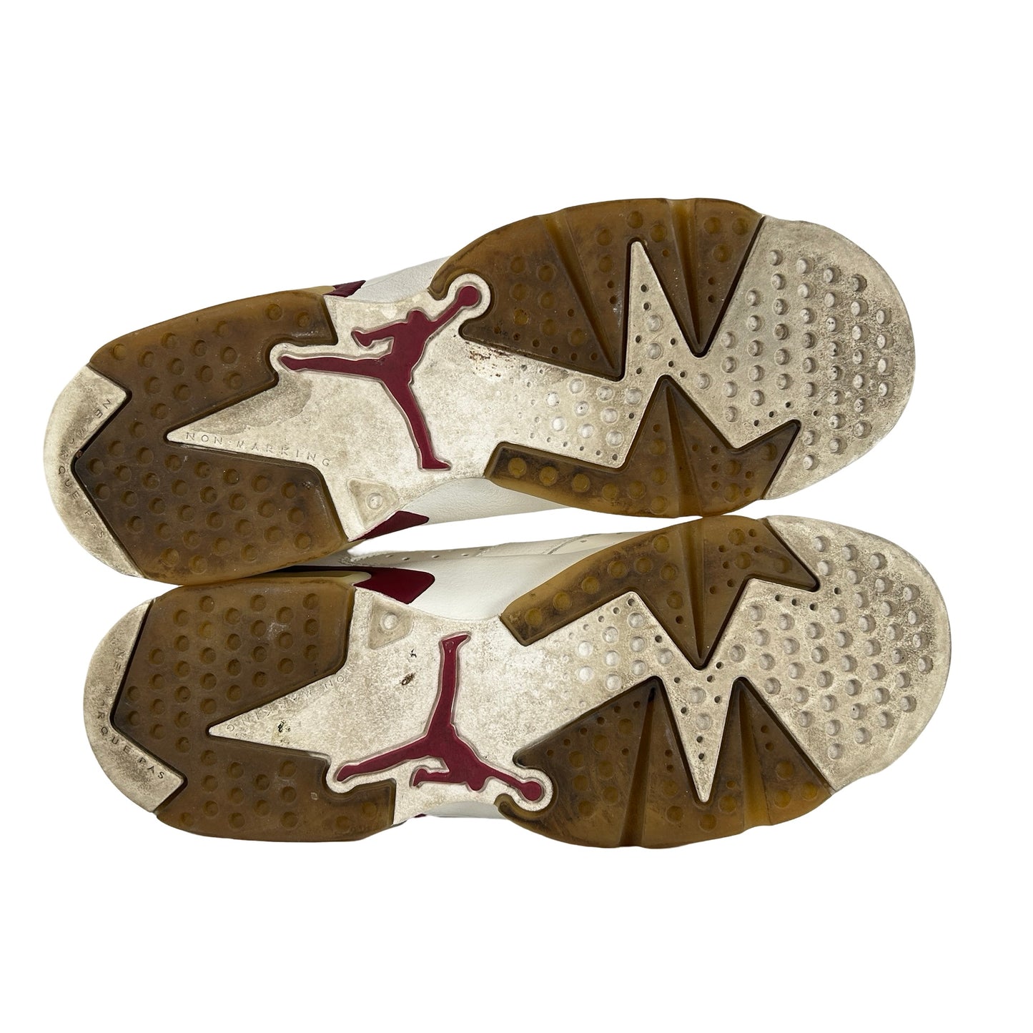 836016 192 Jordan 6 Retro Maroon (2015) (GS) [USED] - 6 Y (Used)