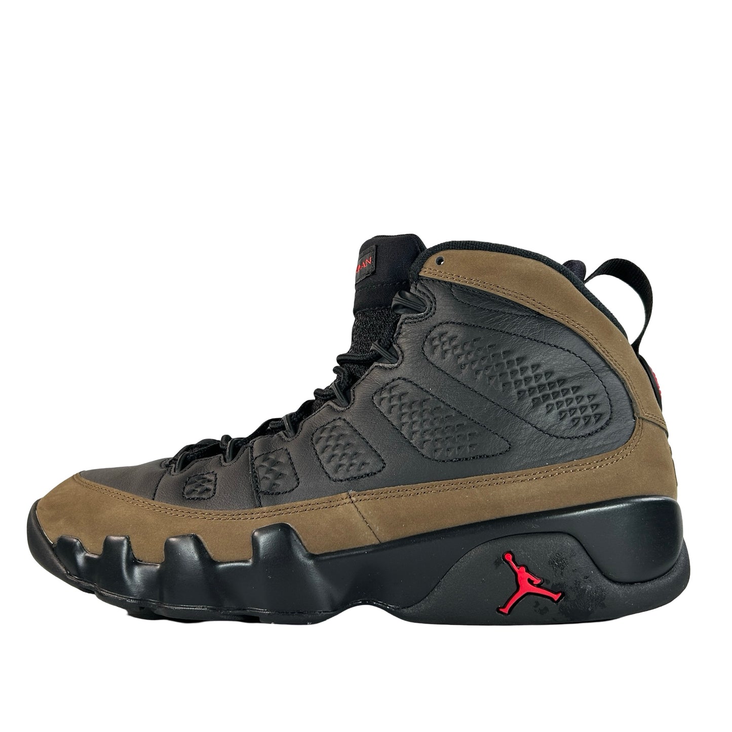 HV4794 030 Air Jordan 9 Retro Olive (2024) [USED] - 10 M (Used5)