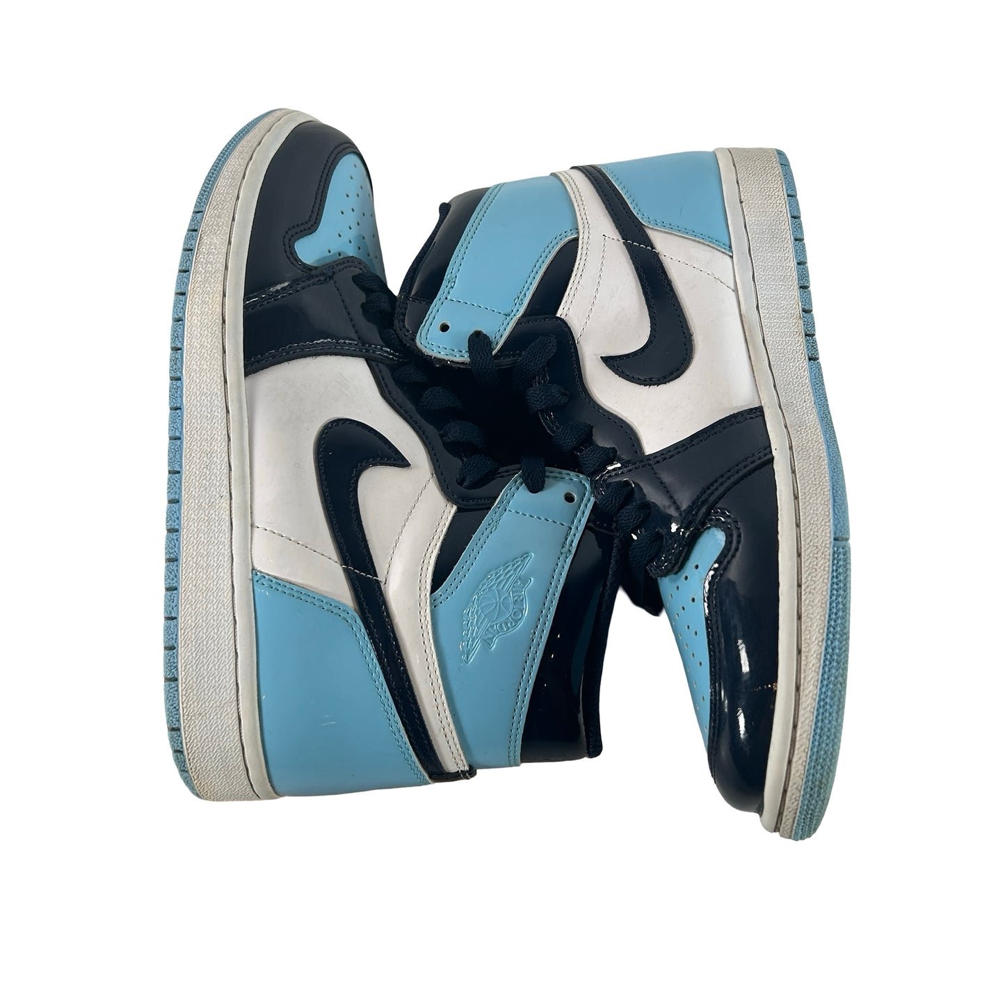 CD0461 401 Jordan 1 Retro High UNC Patent (Women's) [USED] - 7.5 W (Used) (No Box)