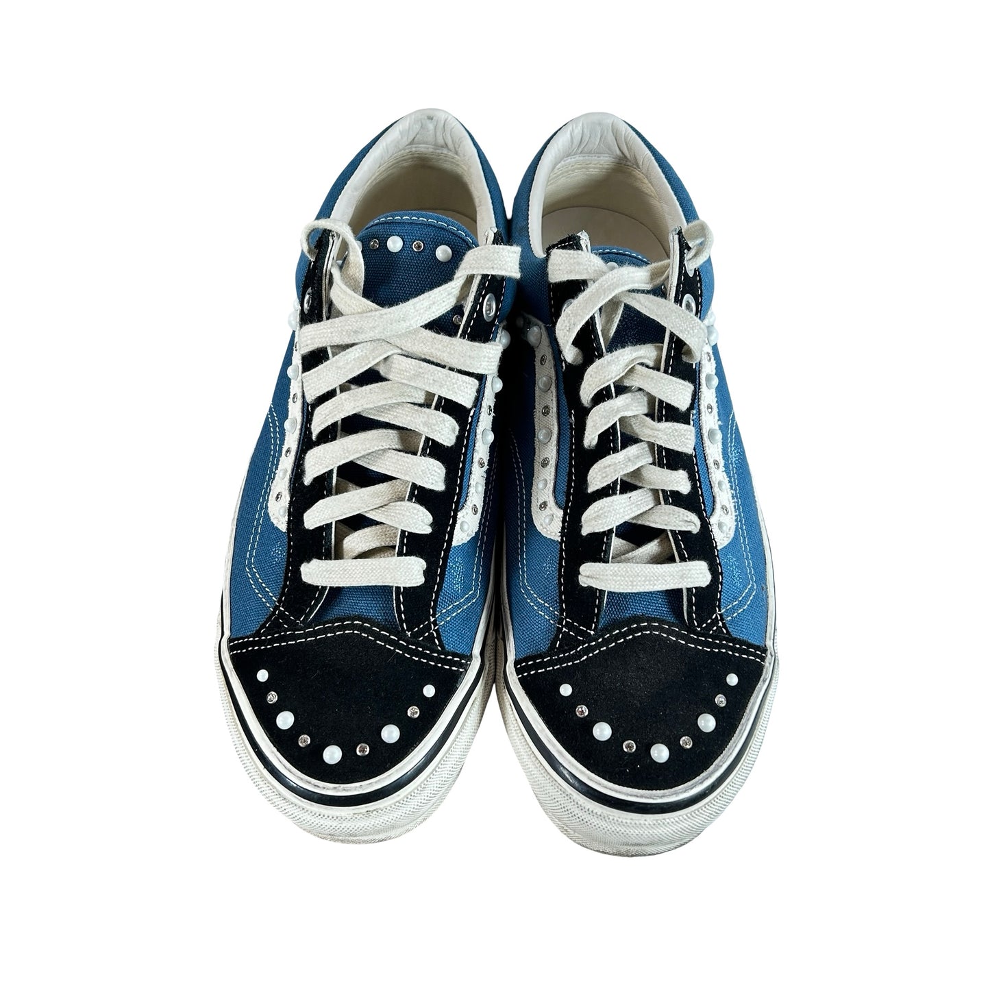 VN000E8VYA6 Vans LX Old Skool 36 Pearlized Pack Black Navy [USED] - 11 M (Used4)