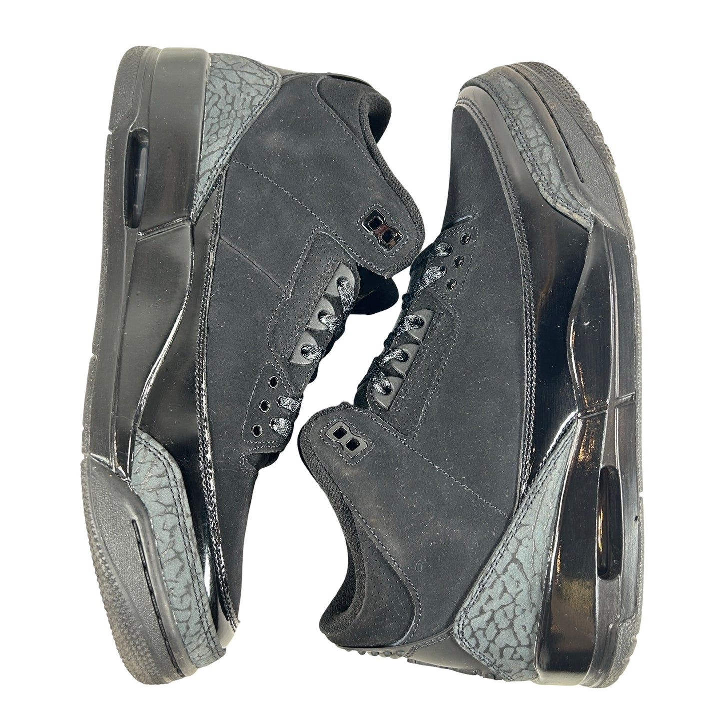 CT8532 001 Jordan 3 Retro Black Cat (2025) [USED] - 10.5 M (Used4)