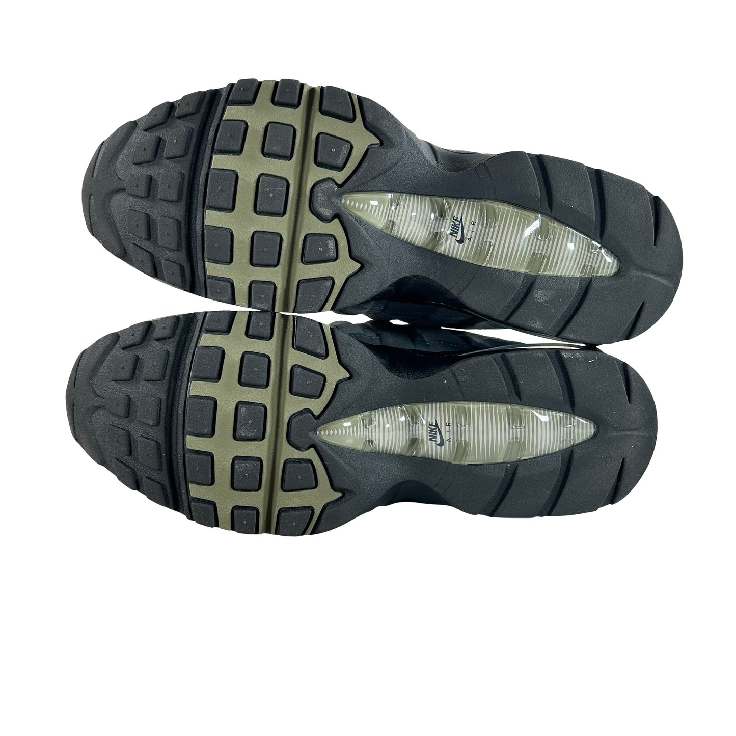HJ5996 003 Nike Air Max 95 OG Big Bubble Black Medium Olive (W) [USED] - 12.5 W (VNDS)