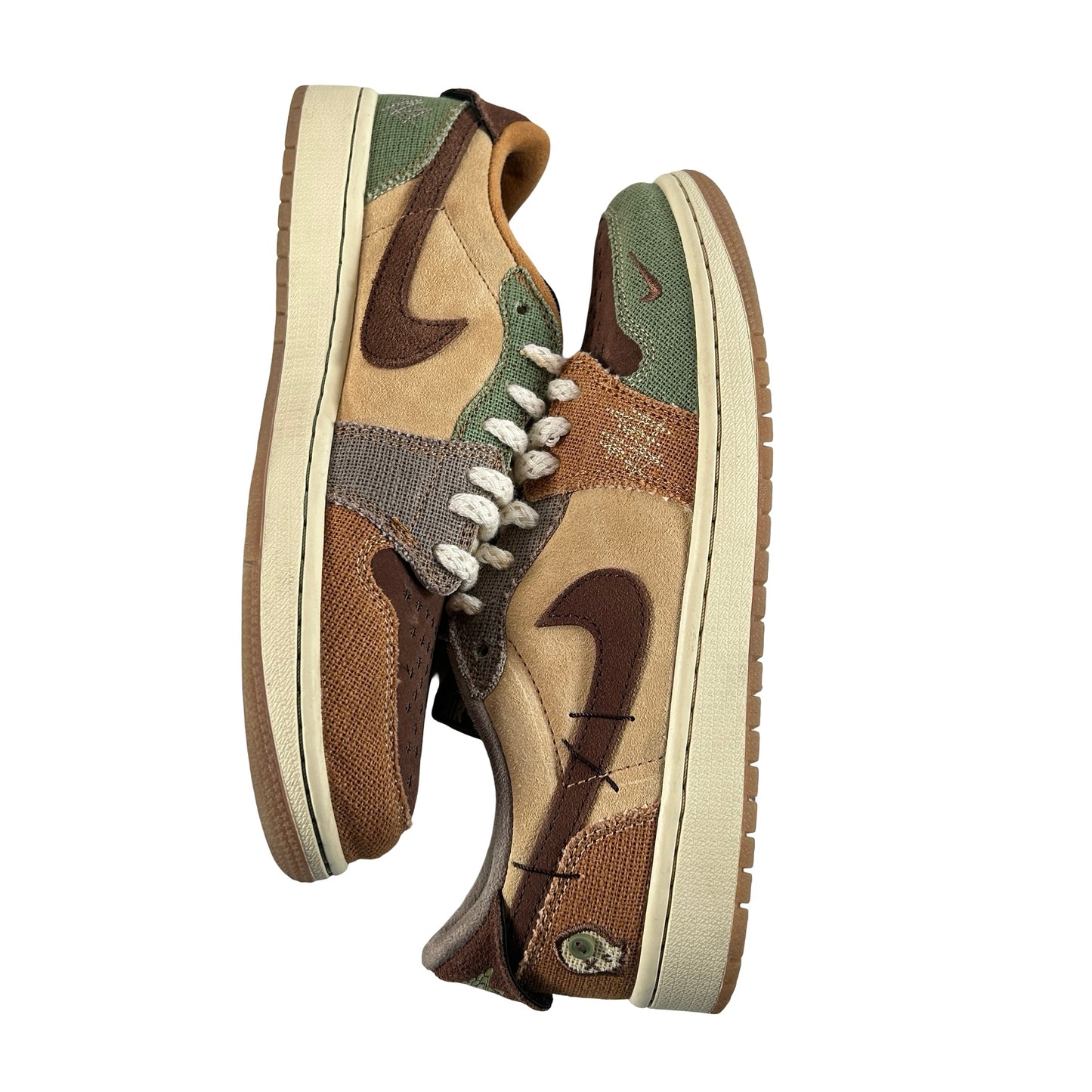 DZ7292 200 Jordan 1 Retro Low OG Zion Williamson Voodoo [USED] - 8.5 M (Used)