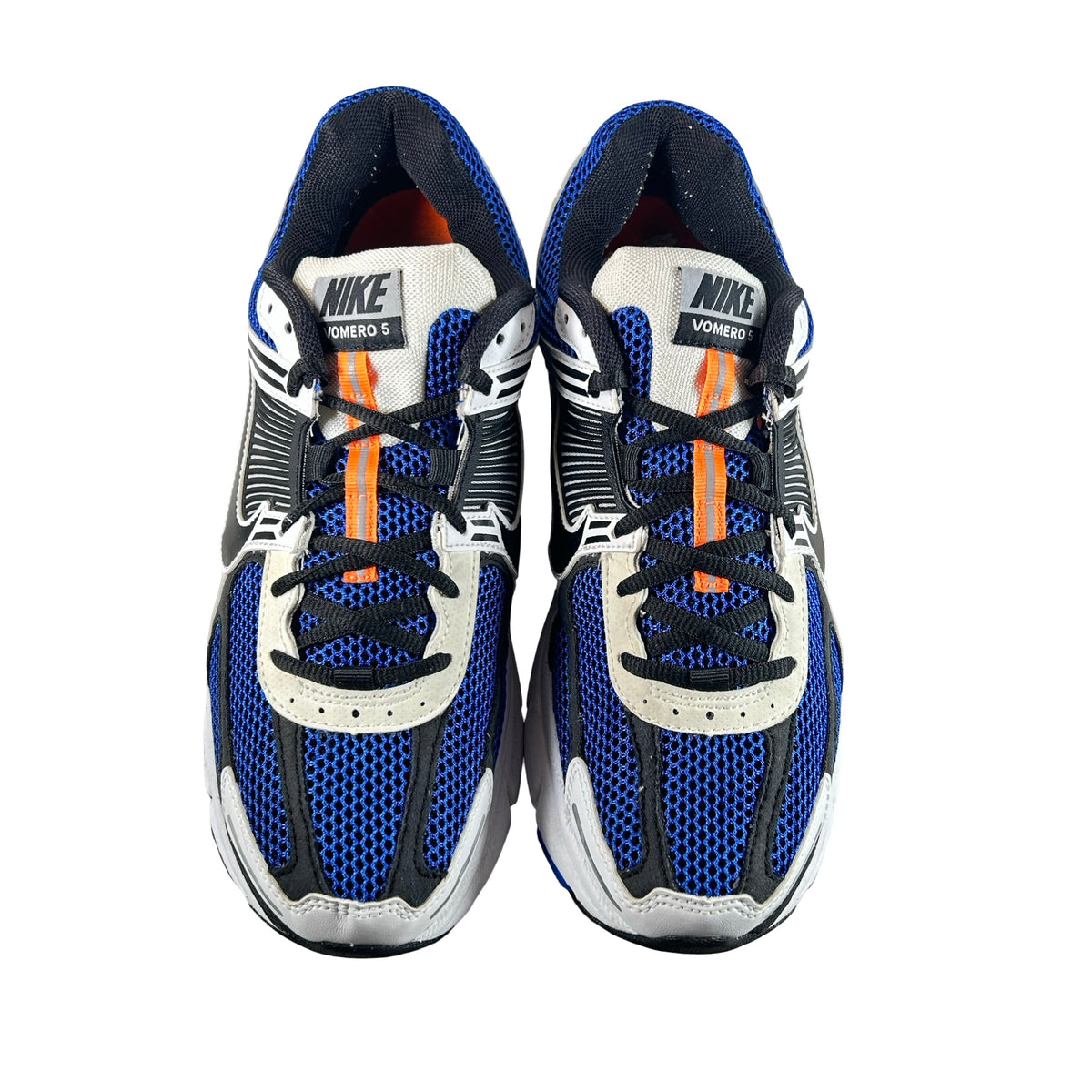 CI1694 100 Nike Zoom Vomero 5 White Racer Blue Black [USED] - 12 M (Used2)