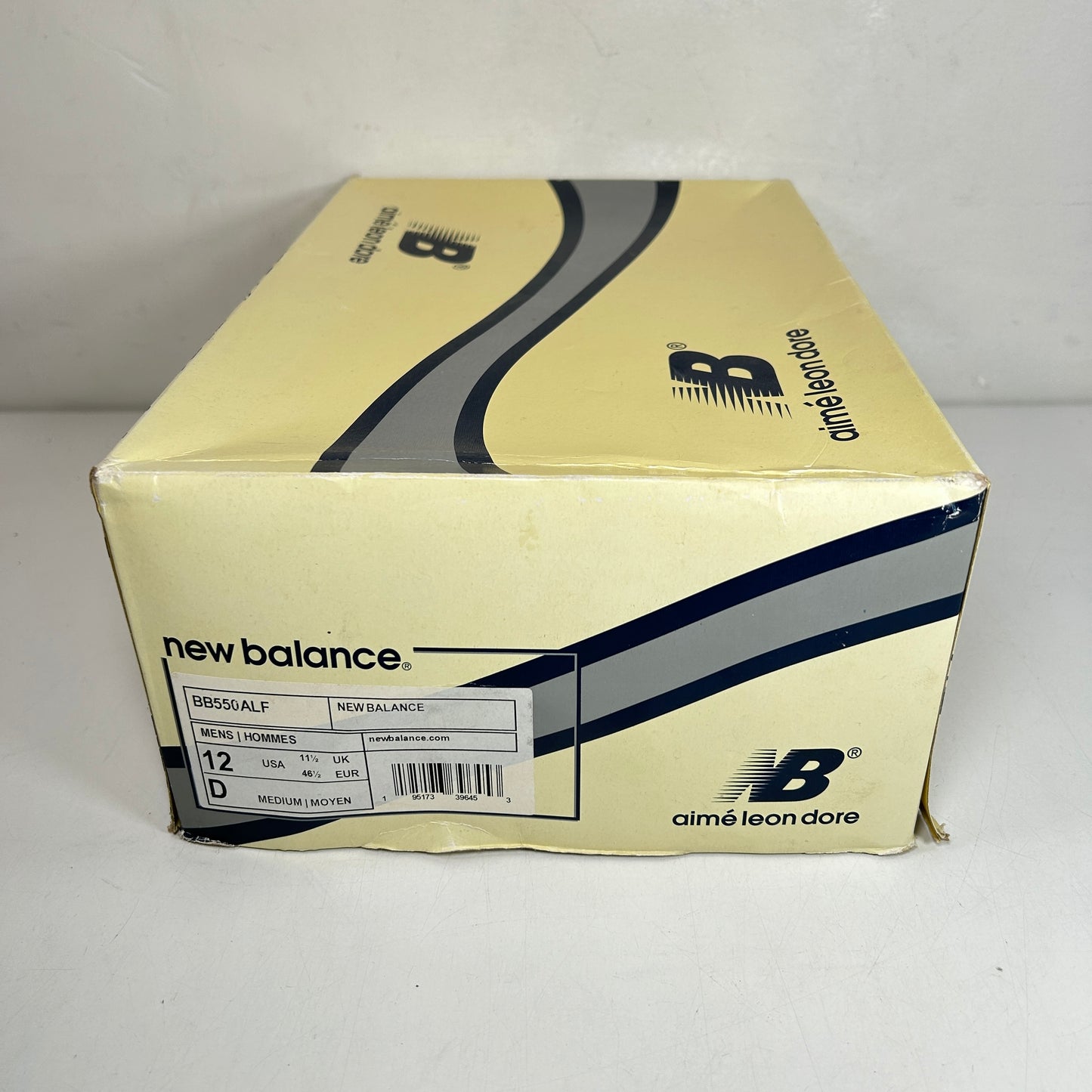 BB550ALF New Balance 550 Aime Leon Dore White Navy [USED] - 12 M (Used)