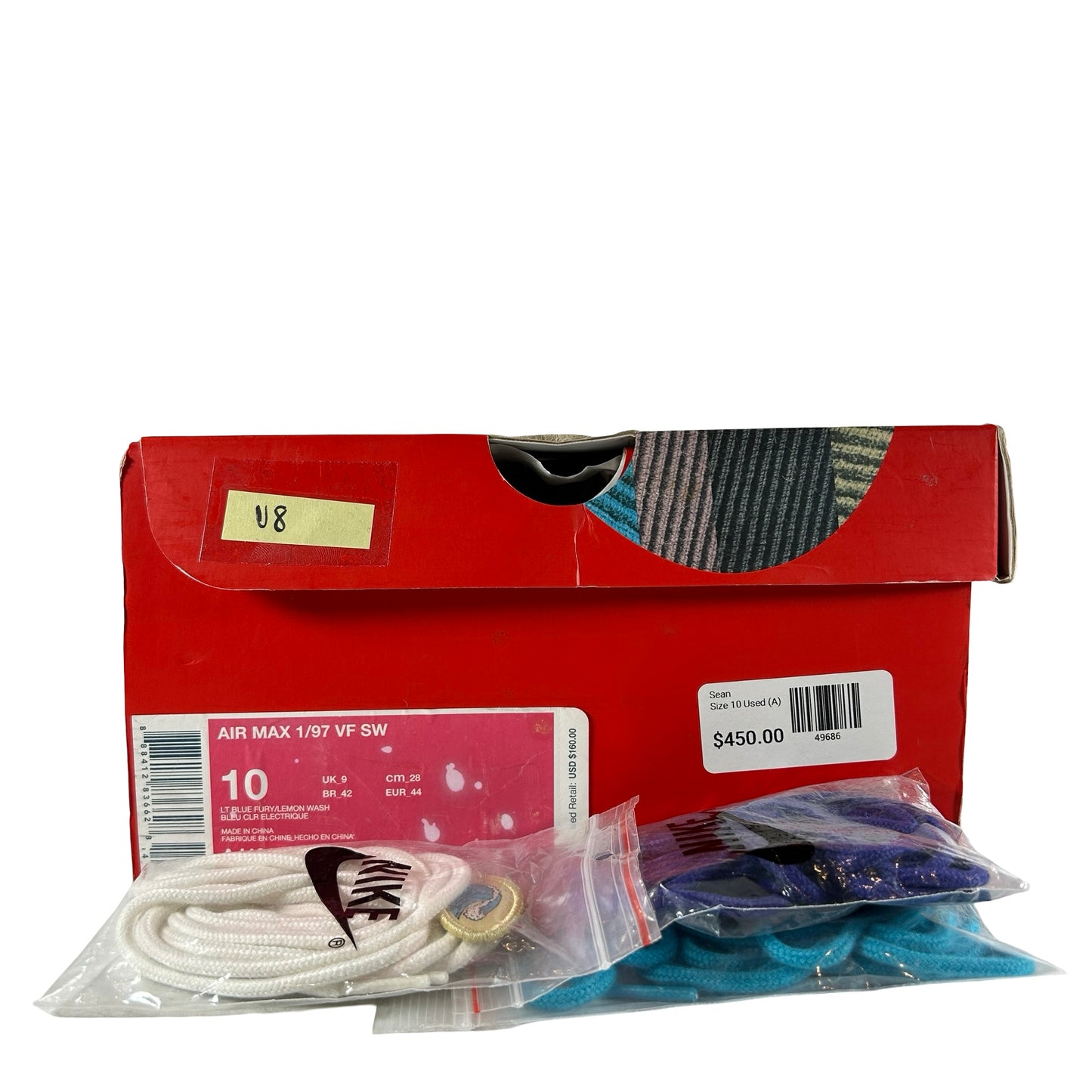 AJ4219 400 Nike Air Max 1/97 Sean Wotherspoon [USED] - 10 M (Used8)