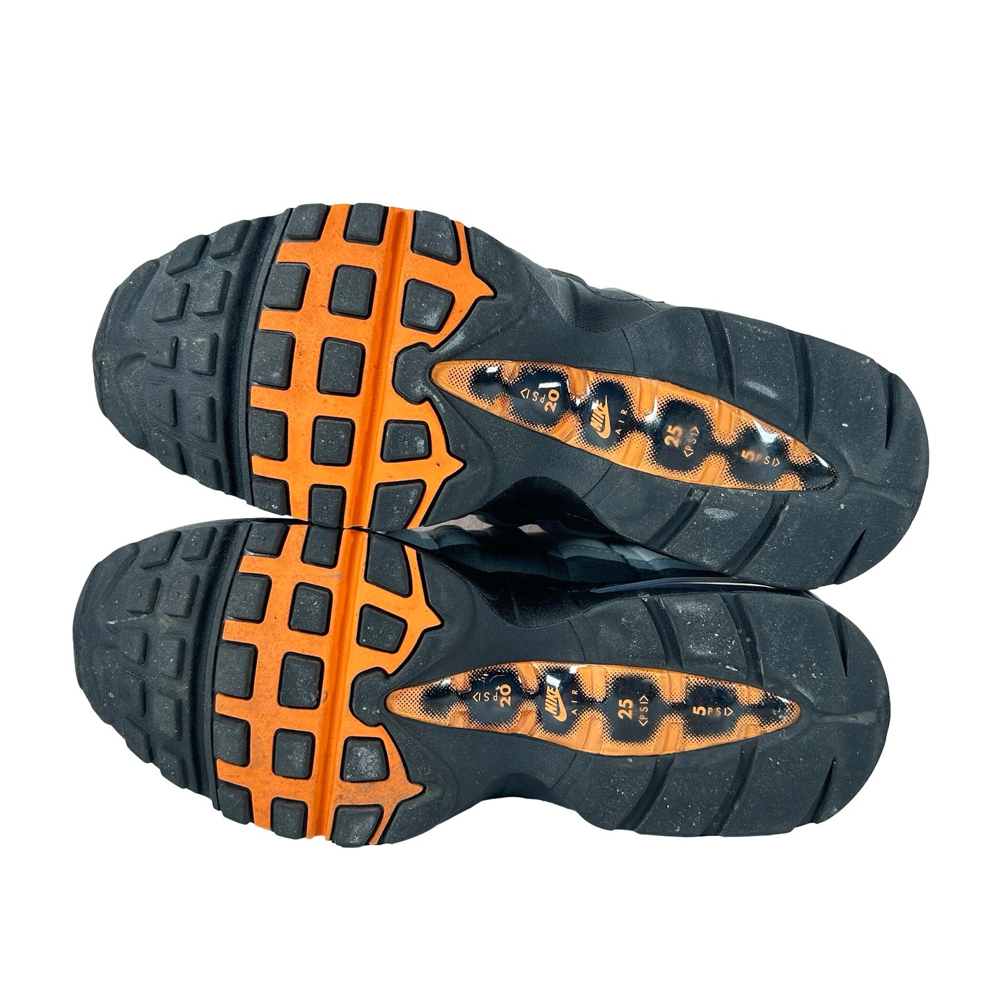 HM4740 005 Nike Air Max 95 OG Big Bubble Bright Mandarin (2025) [USED] - 8 M (Used)