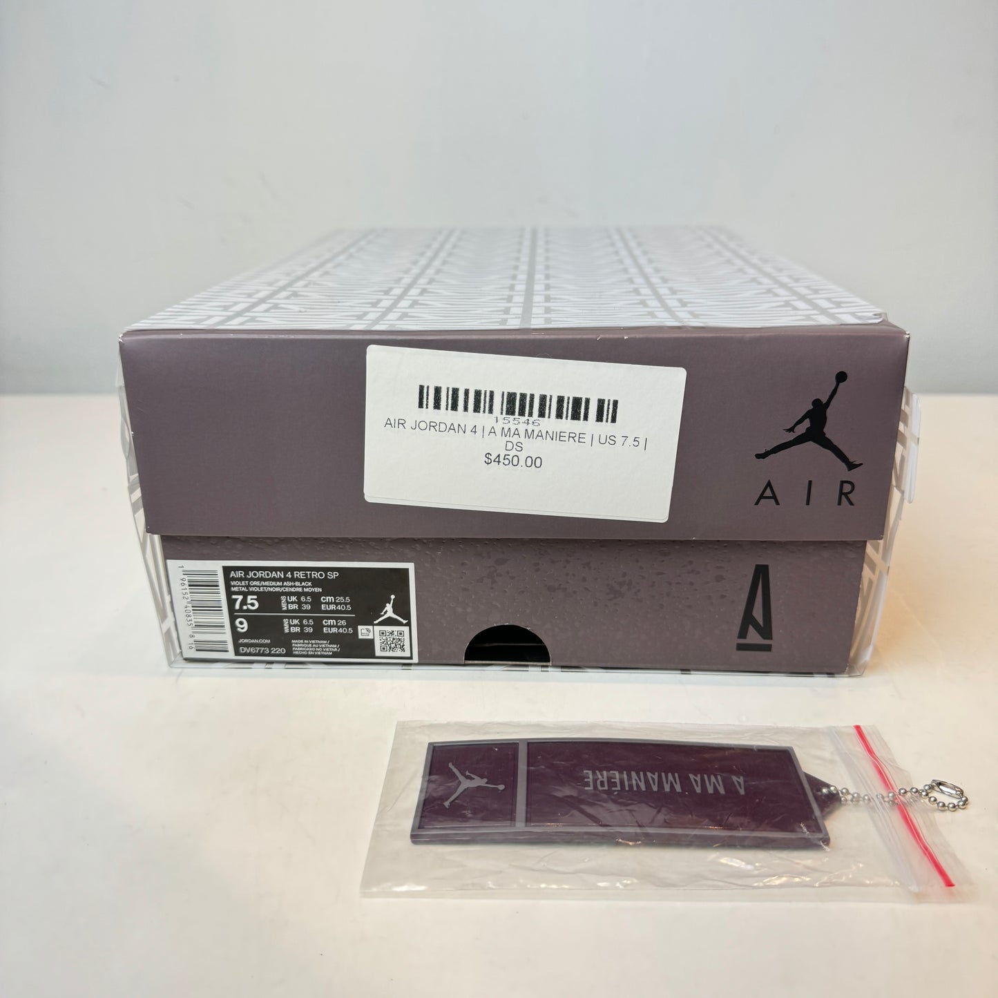 DV6773 220 Jordan 4 Retro A Ma Maniere [USED] - 7.5 M (Used)