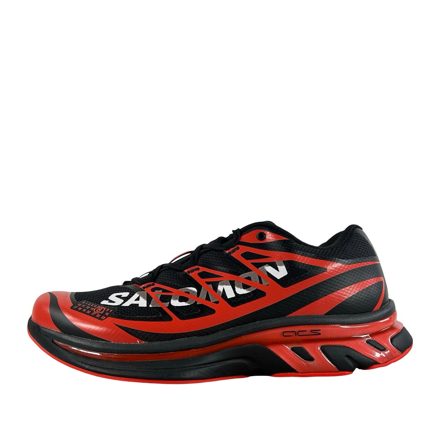 L49108300 Salomon XT-MM-6 MM6 Maison Margiela Black Cherry Tomato [USED] - 9.5 M (Used) (No Box)