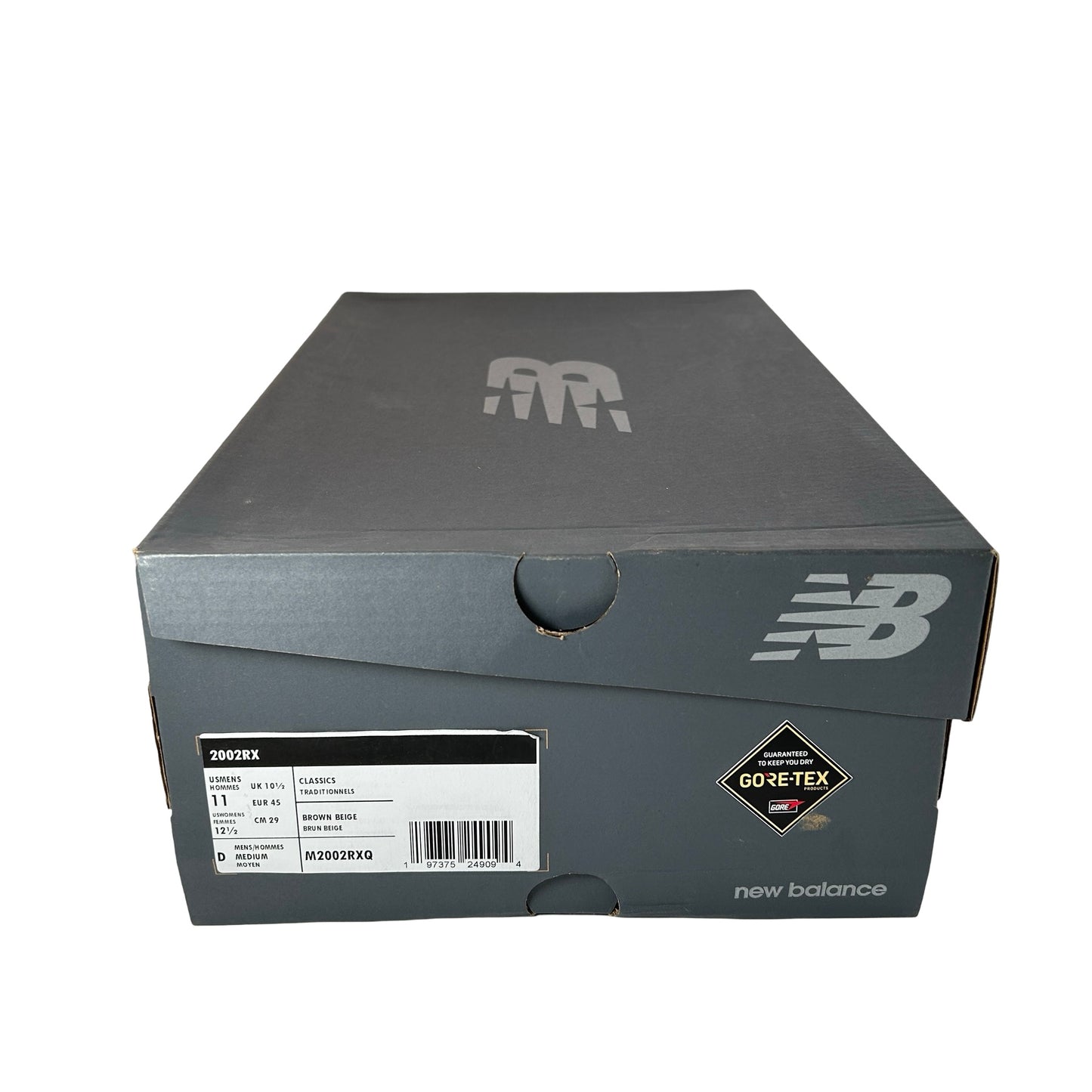 M2002RXQ New Balance 2002R Gore-Tex Black Coffee [USED] - 11 M (Used)
