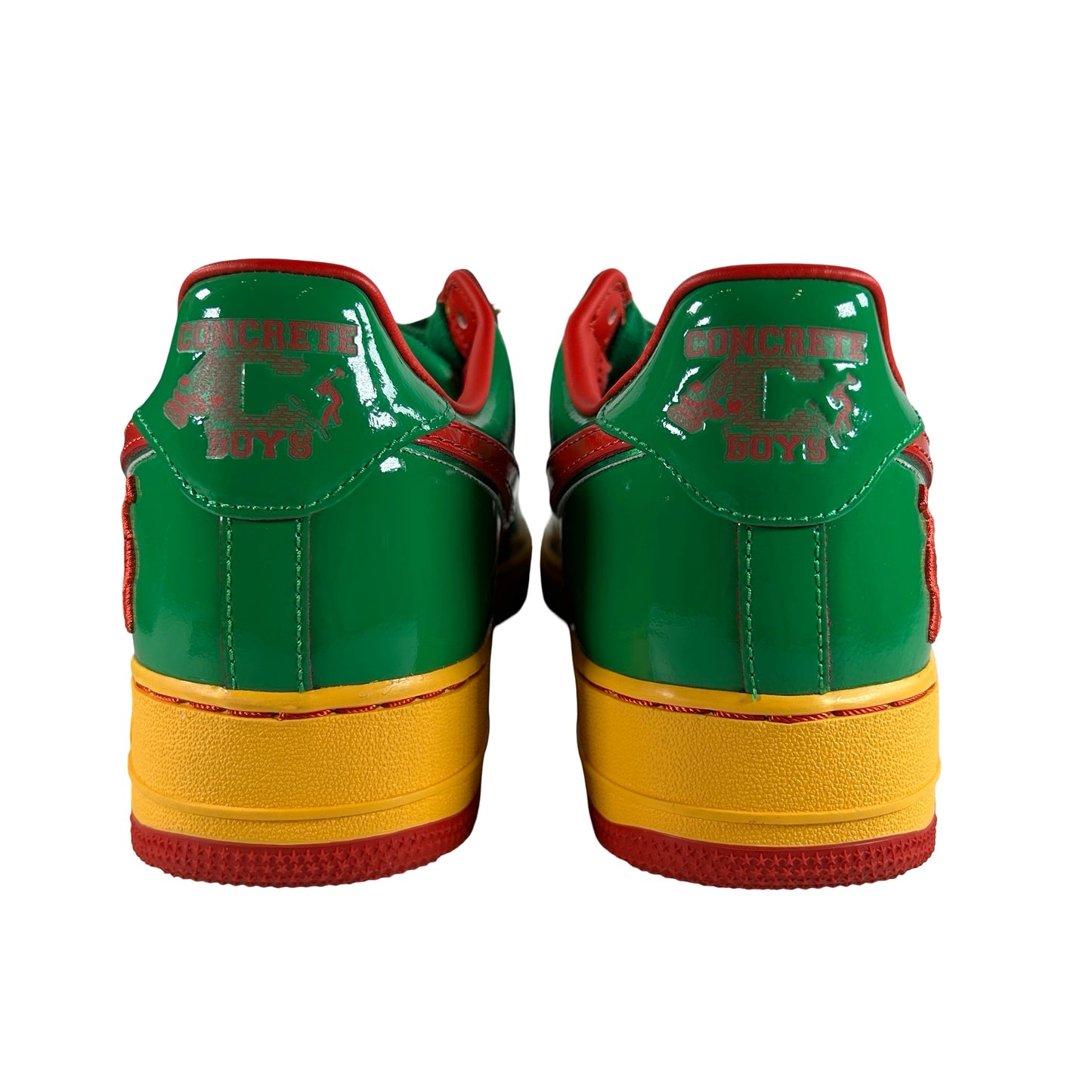 IH4383 300 Nike Air Force 1 Low Lil Yachty Concrete Boys Lucky Green [USED] - 9.5 M (Used3)
