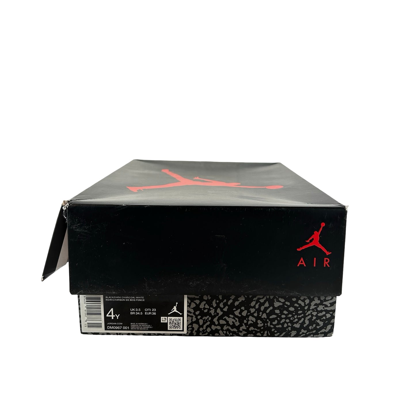 DM0967 001 Jordan 3 Retro Black Cat (2025) (GS) [USED] - 4 Y (Used)