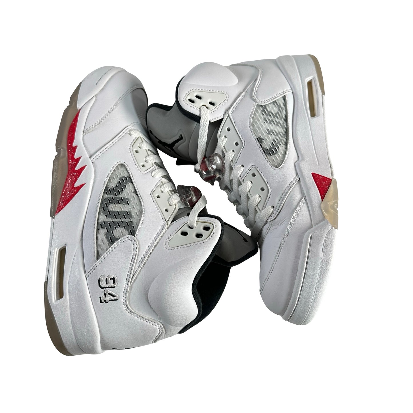 824371 101 Jordan 5 Retro Supreme White [USED] - 10 M (Used)