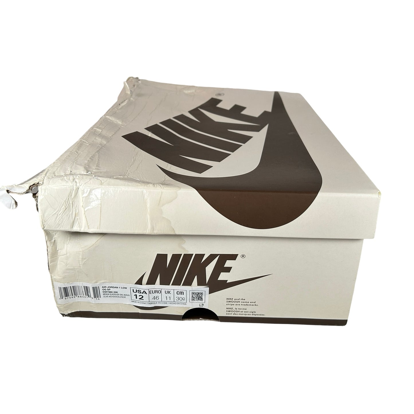 DM7866 200 Jordan 1 Retro Low OG SP Travis Scott Medium Olive [USED] - 12 (VNDS)