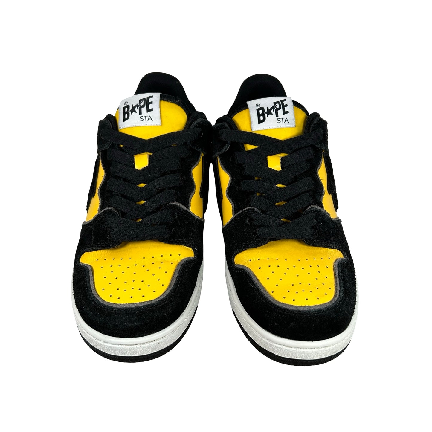 1K30191309 YLW A Bathing Ape Sk8 Sta #2 M2 Yellow [USED] - 11 M (Used) (No Box)