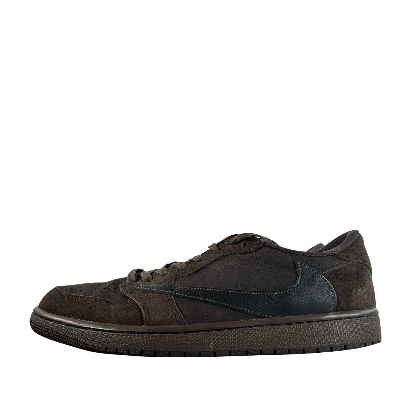 DM7866 202 Jordan 1 Retro Low OG SP Travis Scott Velvet Brown [USED] - 13 M (Used6)