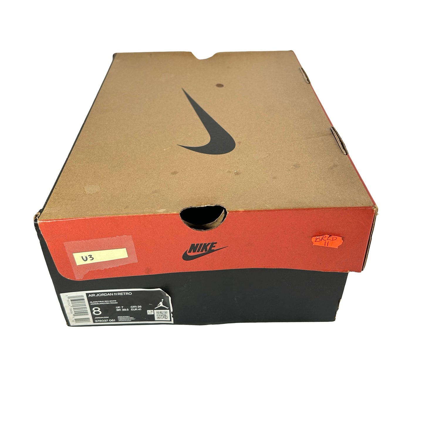378037 061 Jordan 11 Bred (2019) [USED] - 8 M (Used3)