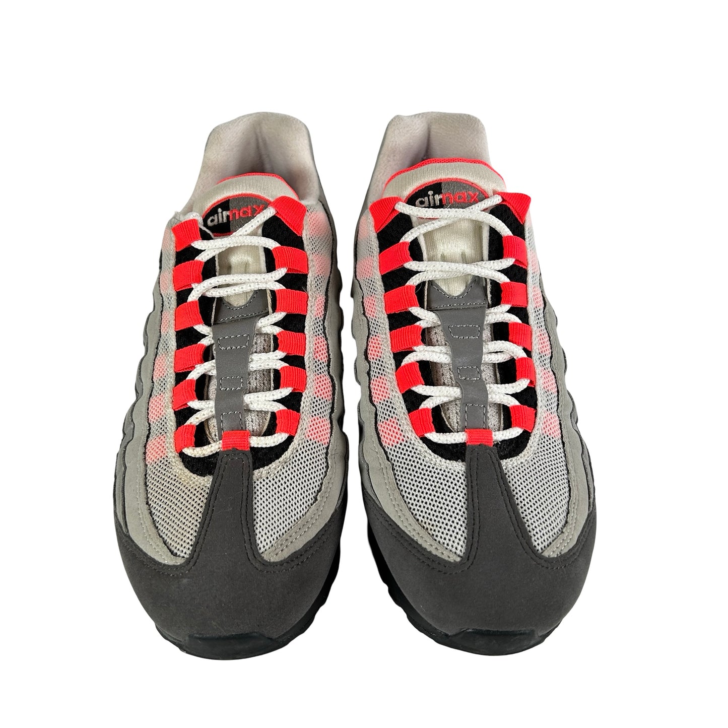 AT2865 100 Nike Air Max 95 OG Solar Red (2018) [USED] - 8 M (Used) (Replace Box)