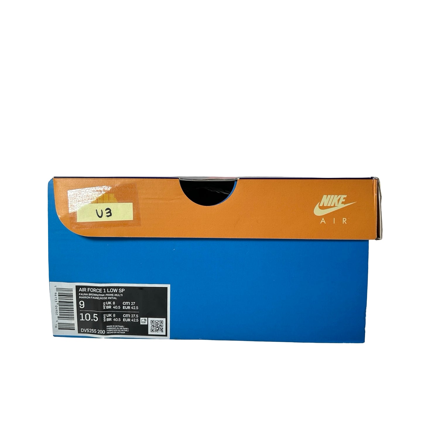 DV5255 200 Nike Air Force 1 Low SP Undefeated Multi Pink [USED] - 9 M (Used3)