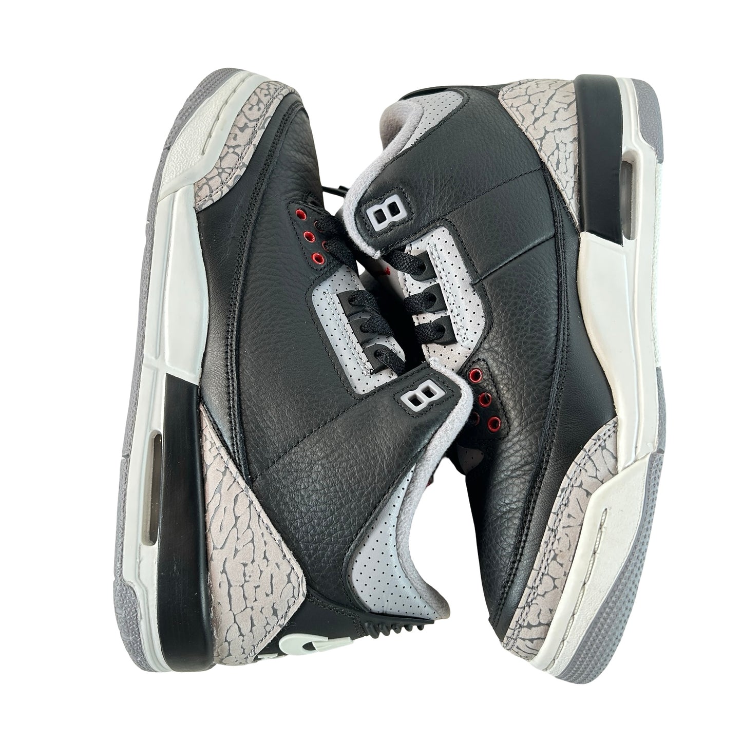 DM0967 010 Jordan 3 Retro Black Cement (2024) (GS) [USED] - 7 Y (Used4)