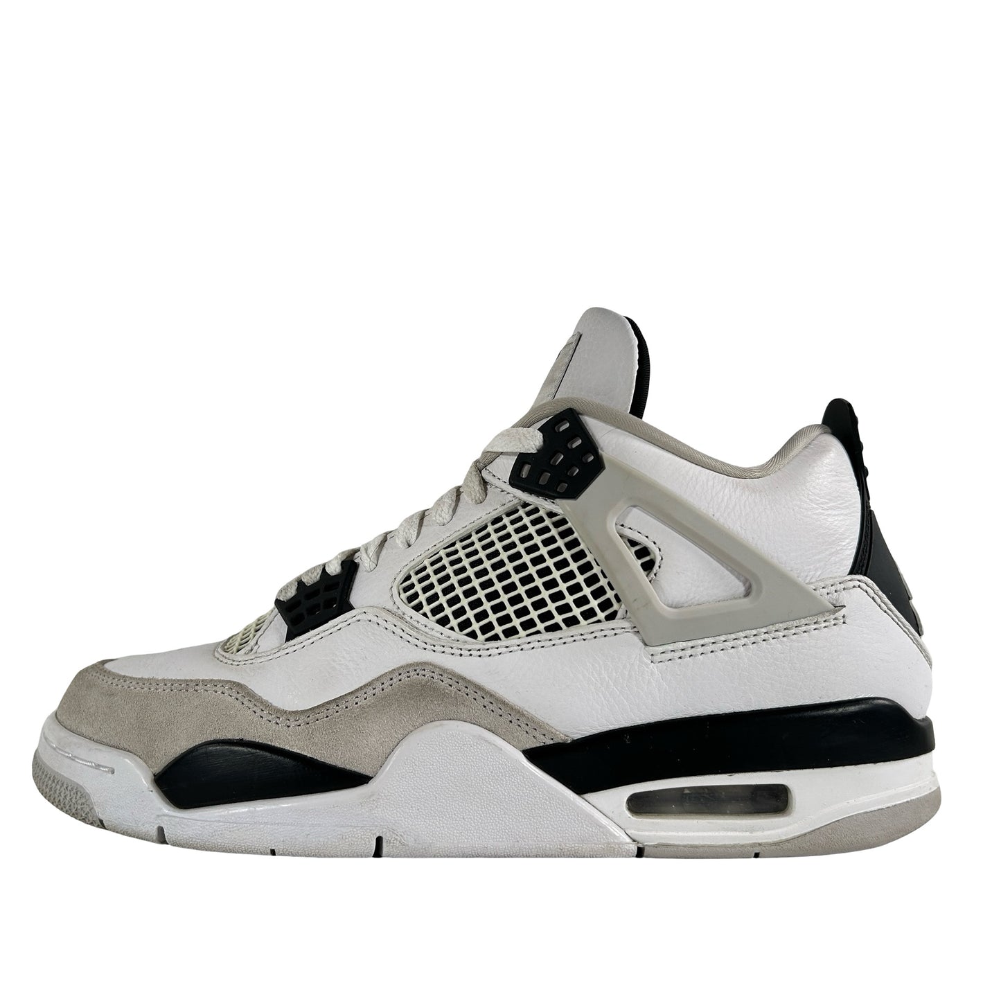 DH6927 111 Jordan 4 Retro Military Black [USED] - 8.5 M (Used) (B-Grade)