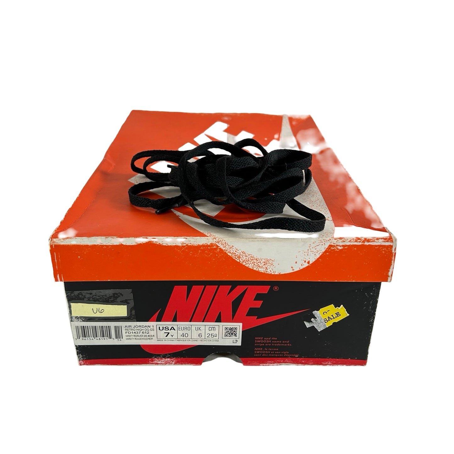 FD1437 612 Jordan 1 Retro High OG Chicago Lost and Found (GS) [USED] - 7 Y (Used6)