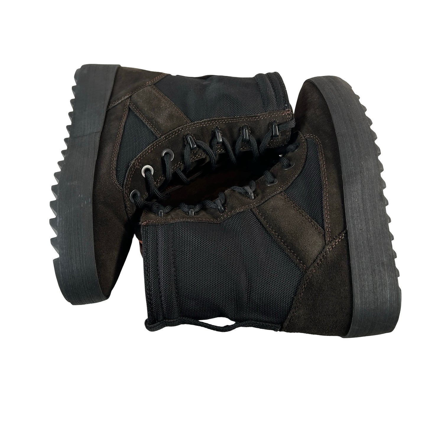 KW2581 022 Yeezy Season 3 Wmns Military Boot 'Onyx' [USED] - 37 (Used)