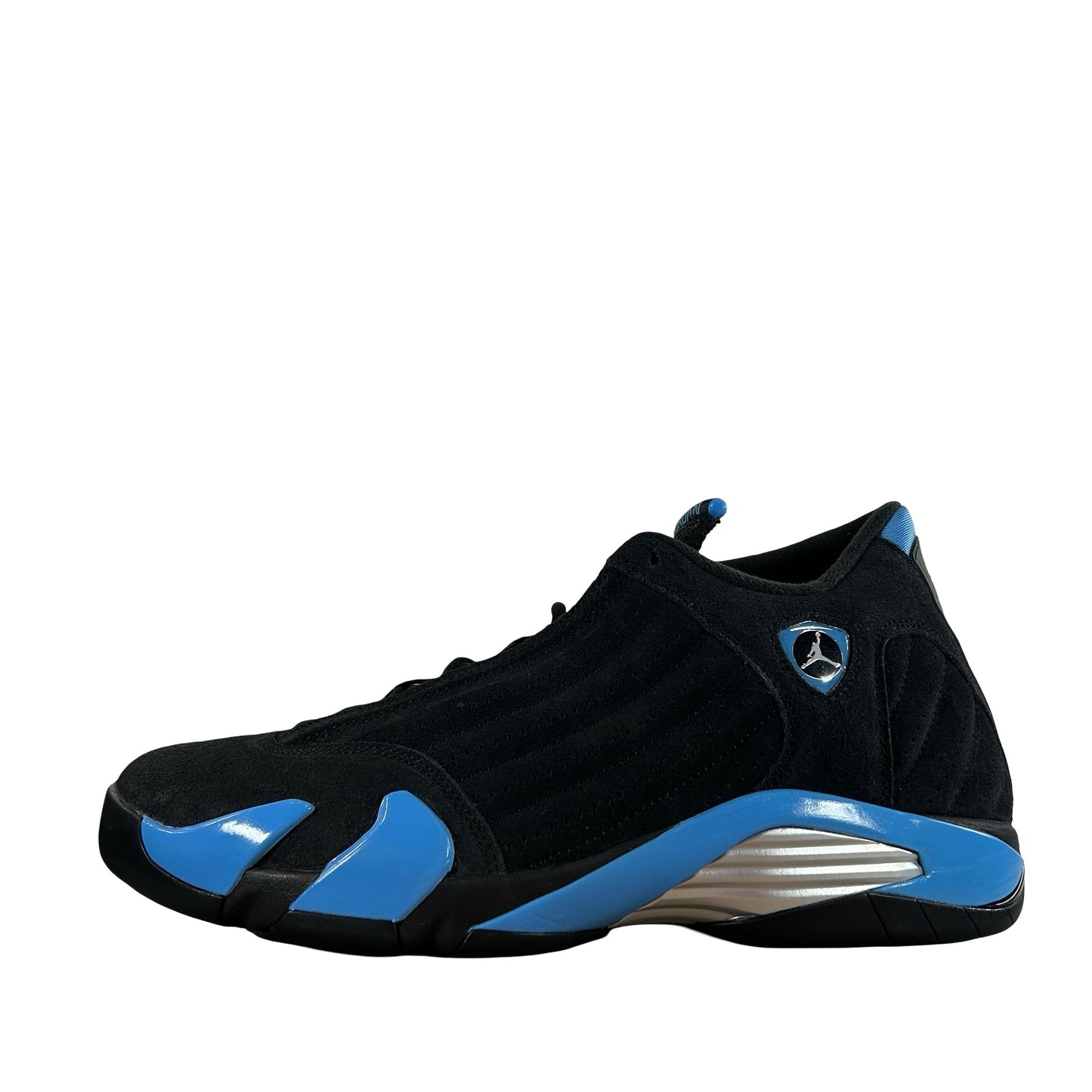 487471 007 Jordan 14 Retro Black University Blue (2026) [USED] - 12 M (Used4)