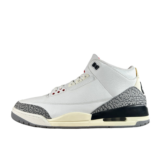 DN3707 100 Jordan 3 Retro White Cement Reimagined [USED] - 14 M (Used) (Replace Box)