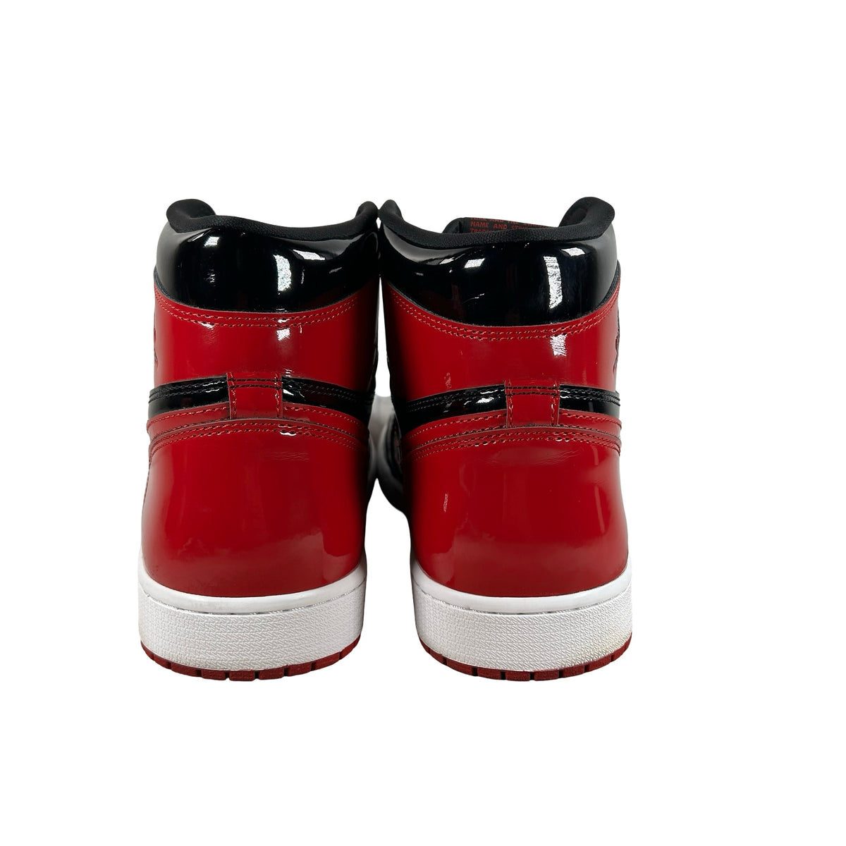 555088 063 Jordan 1 Retro High OG Patent Bred [USED] - 13 M (Used2) (No Box2)