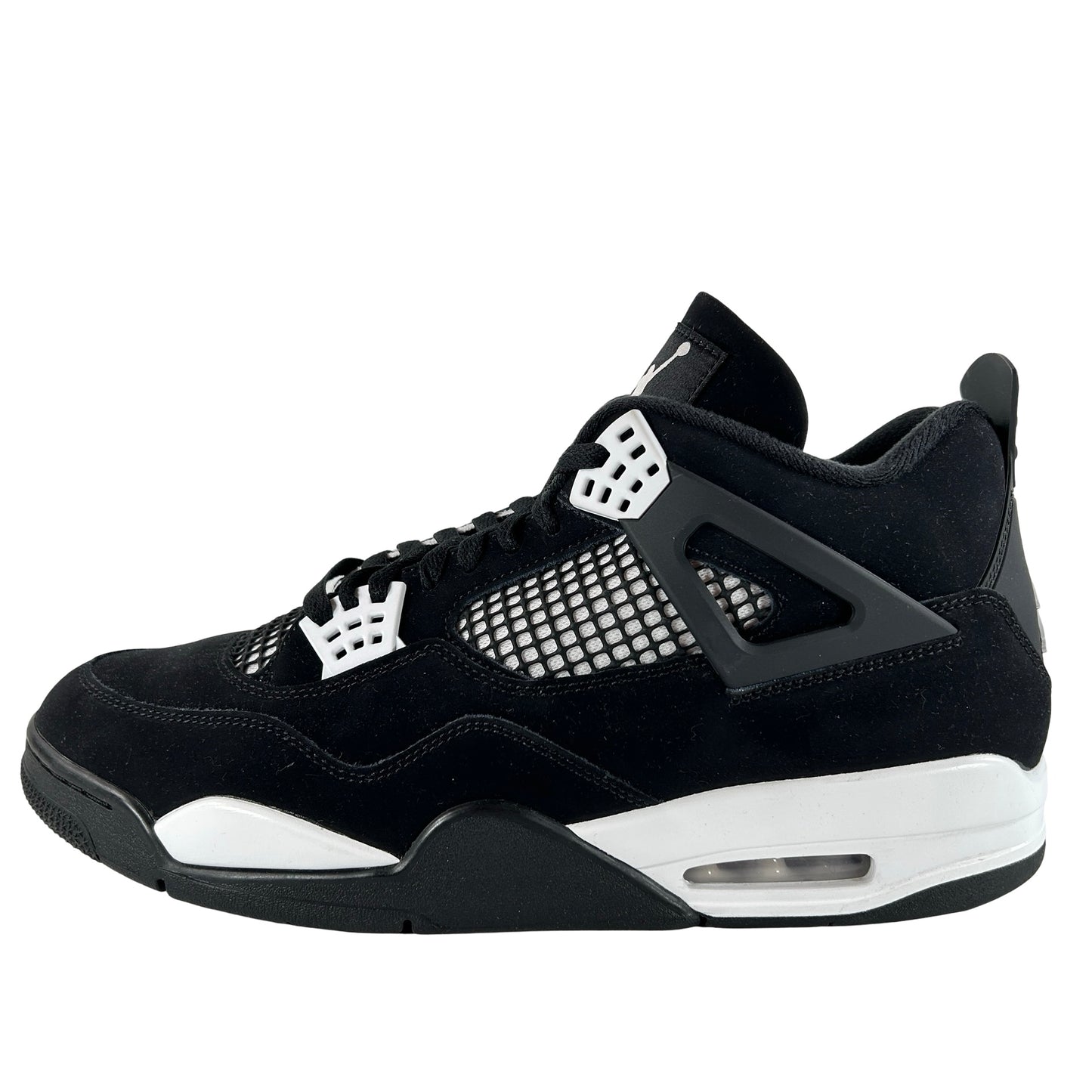 FQ8138 001  Jordan 4 Retro White Thunder [USED] - 13 M (Used2)