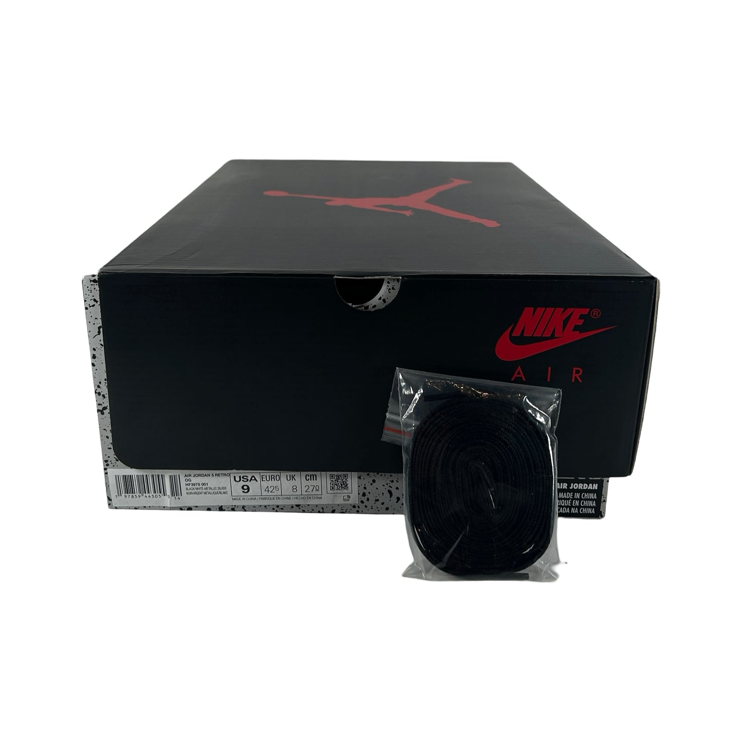 HF3975 001 Jordan 5 Retro OG Black Metallic Reimagined [USED] - 9 M (Used)