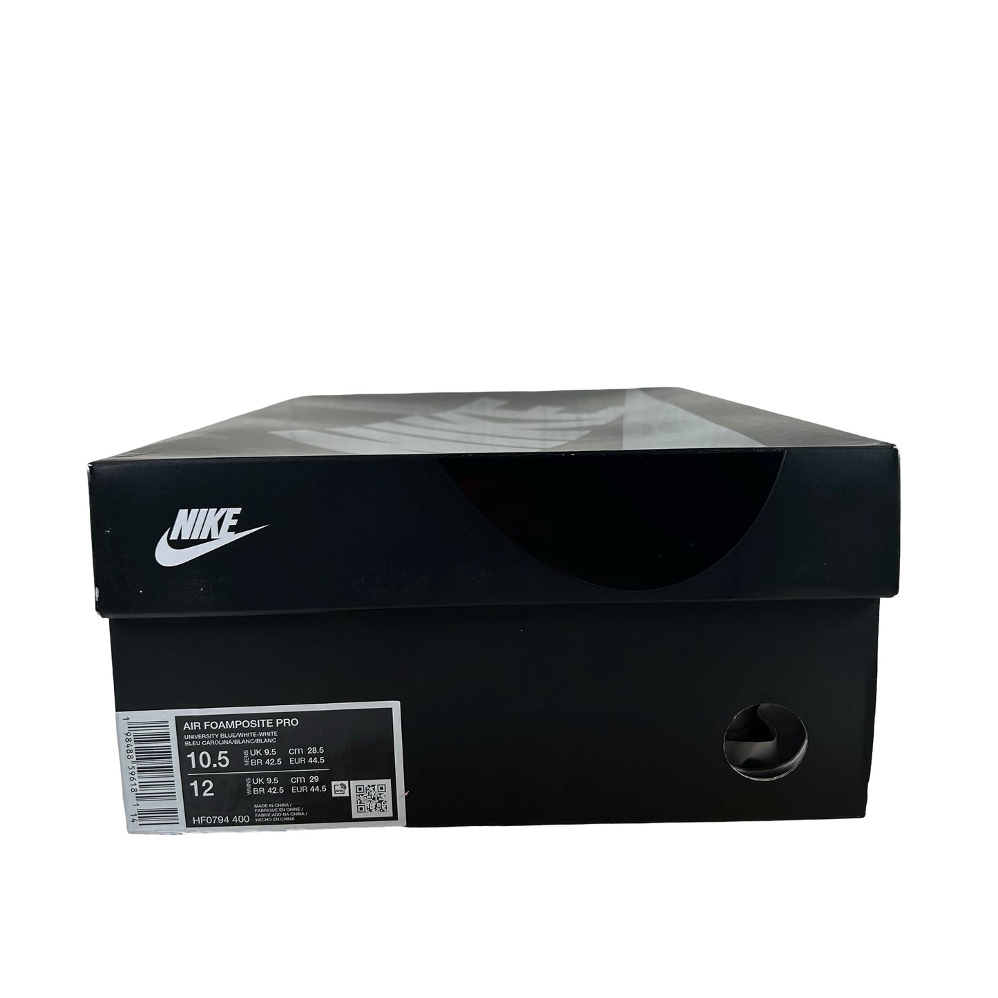 HF0794 400 Nike Air Foamposite Pro University Blue (2026) [USED] - 10.5 M (Used)