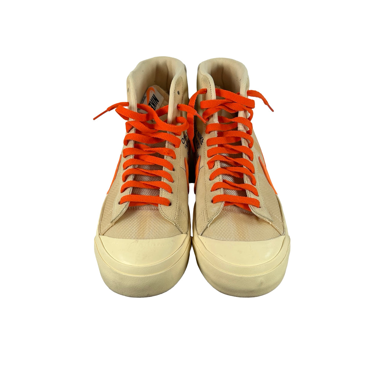 AA3832 700 Nike Blazer Off-White Orange [USED] - 11.5 M (Used) (No Box)